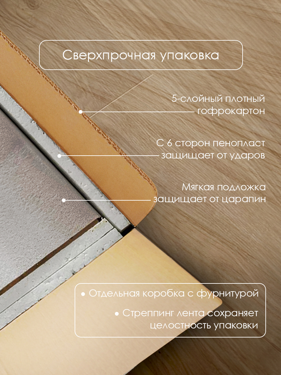 Изображение товара Тумба под телевизор Puzzlemebel Челси 150x47x35 см коричневая ЛДСП стиль ретро