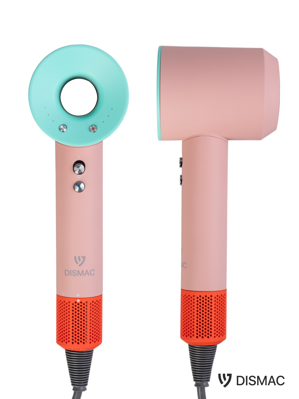Изображение товара Фен для волос Dismac розовый/голубой