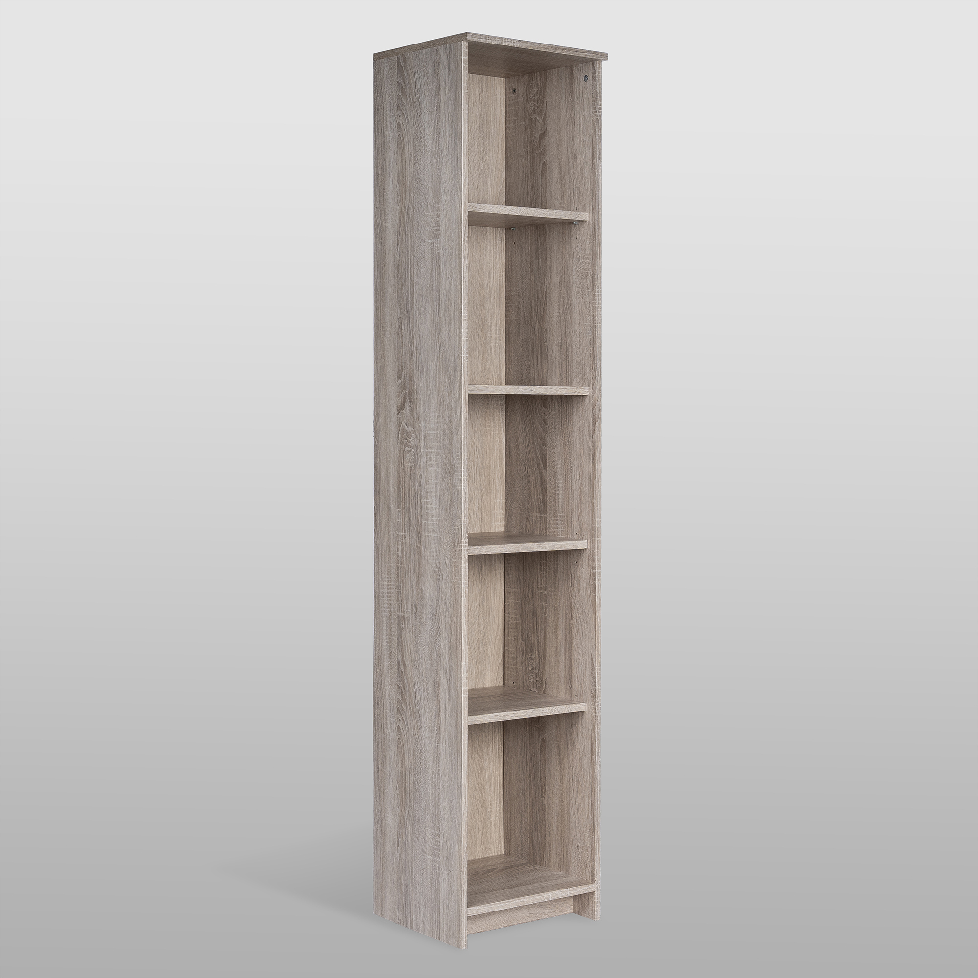 Изображение товара Стеллаж книжный Гуд Лакк Сириус 39.2x190x34.8 см из ЛДСП дуб сонома