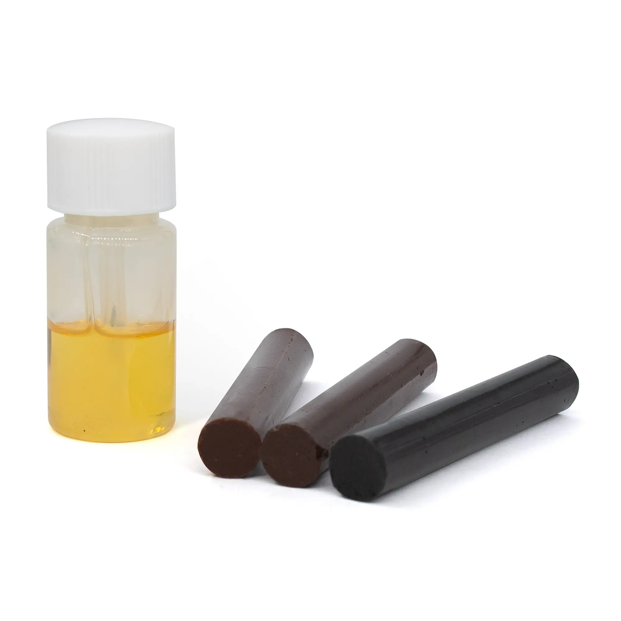 Восковые мелки и паста для восстановления паркета и ламината цвет черный