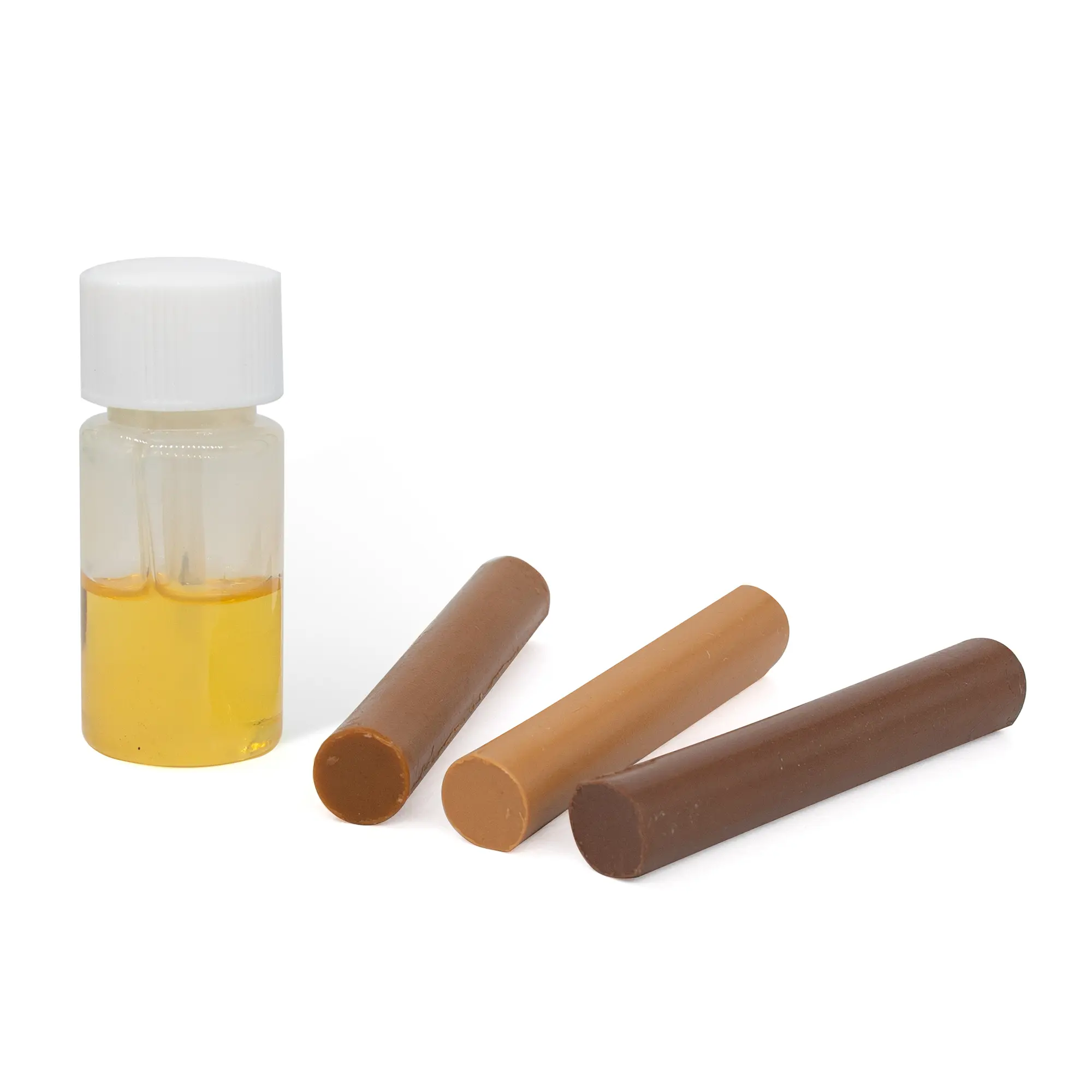 Восковые мелки и паста для восстановления паркета и ламината цвет песочный