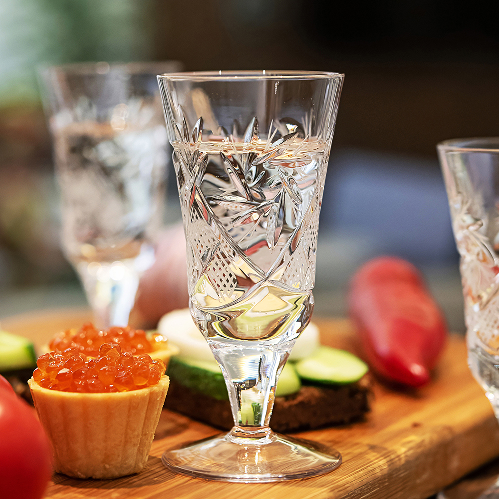 Изображение товара Набор бокалов из хрусталя Неман 50 мл 6 шт Прозрачные для водки ликера