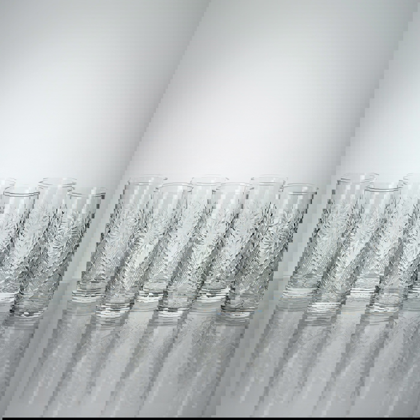 Изображение товара Бокал 250 мл Неман хрусталь 6 шт прозрачный элегантный набор посуды