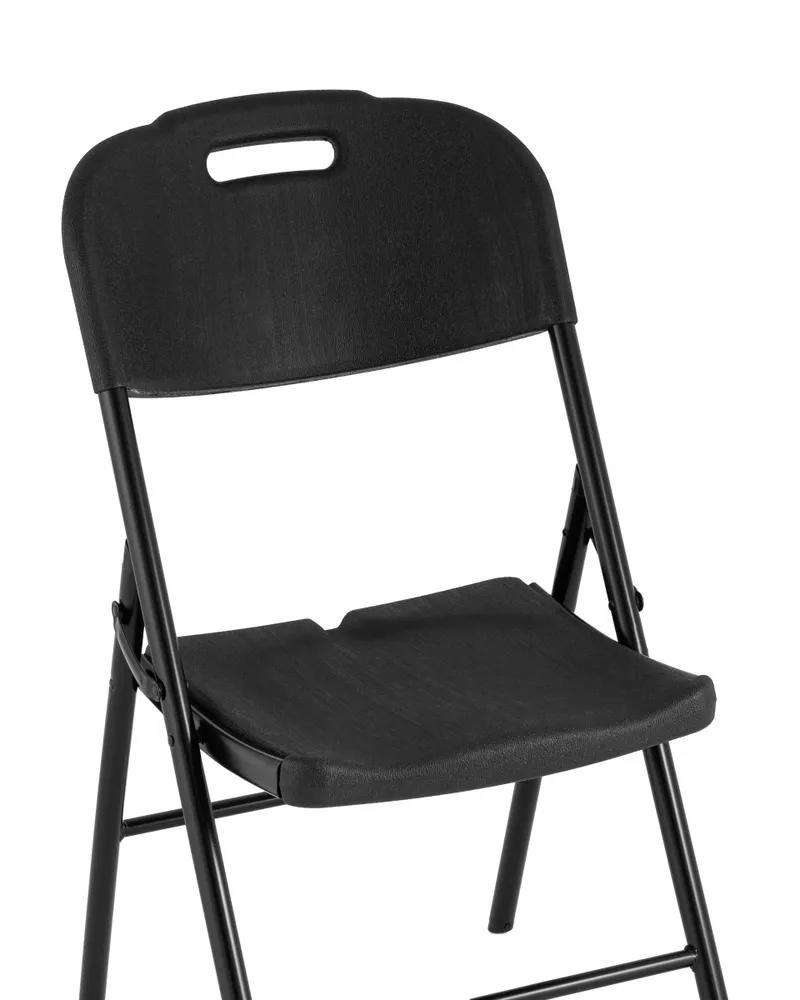 Изображение товара Стул складной Stool group Кейт D25-BL черный 40x87x58 см пластик металл