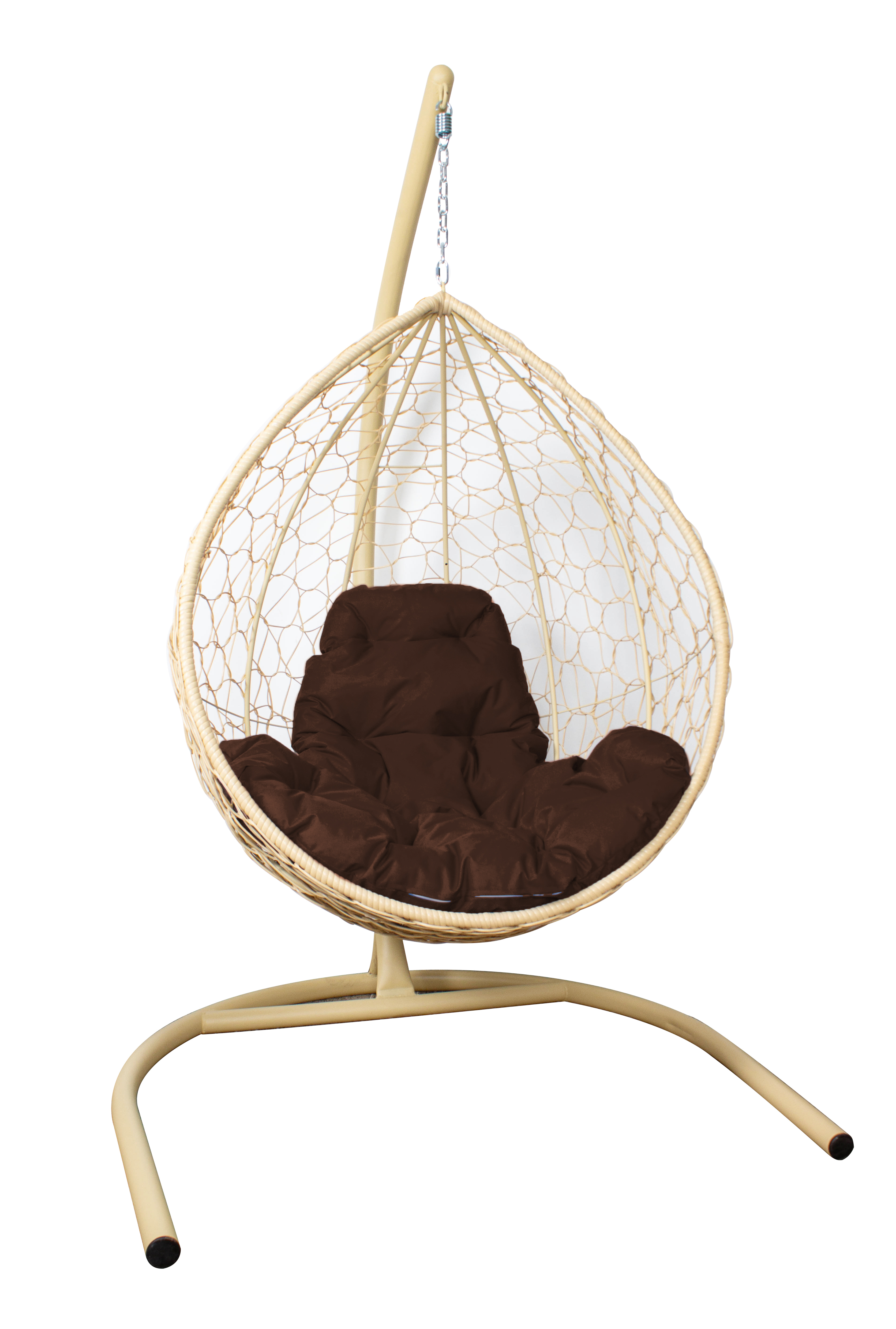 Изображение товара Кресло подвесное M-group 11020505 до 120 кг бежевое/коричневое