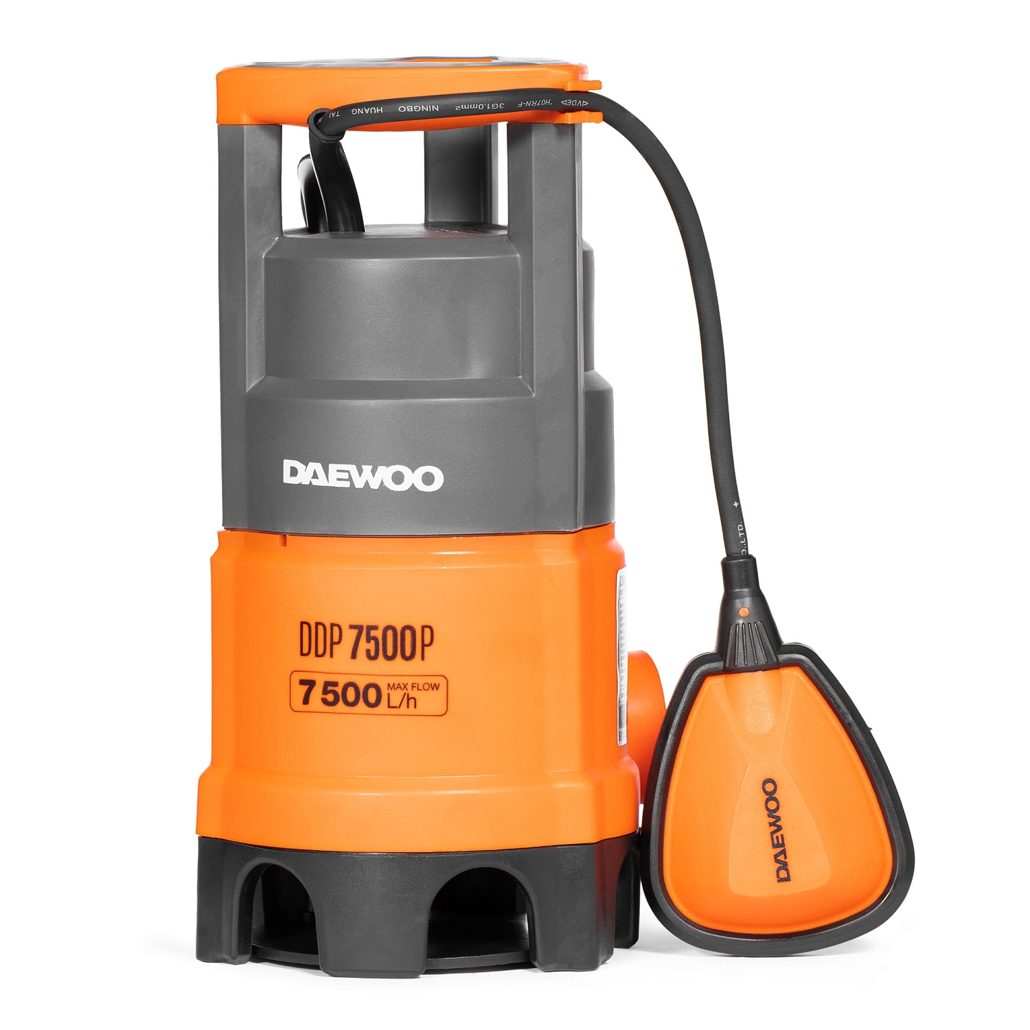Изображение товара Daewoo DDP 7500P — погружной насос для грязной воды, 7500 л/ч