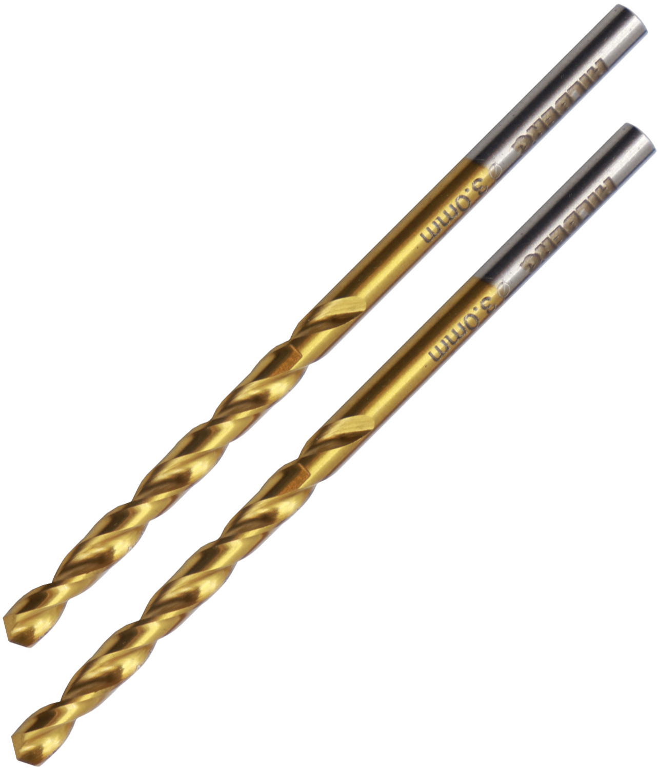 Изображение товара Сверло спиральное по металлу HSS-Co Hilberg CO030 3x61 мм 2 шт