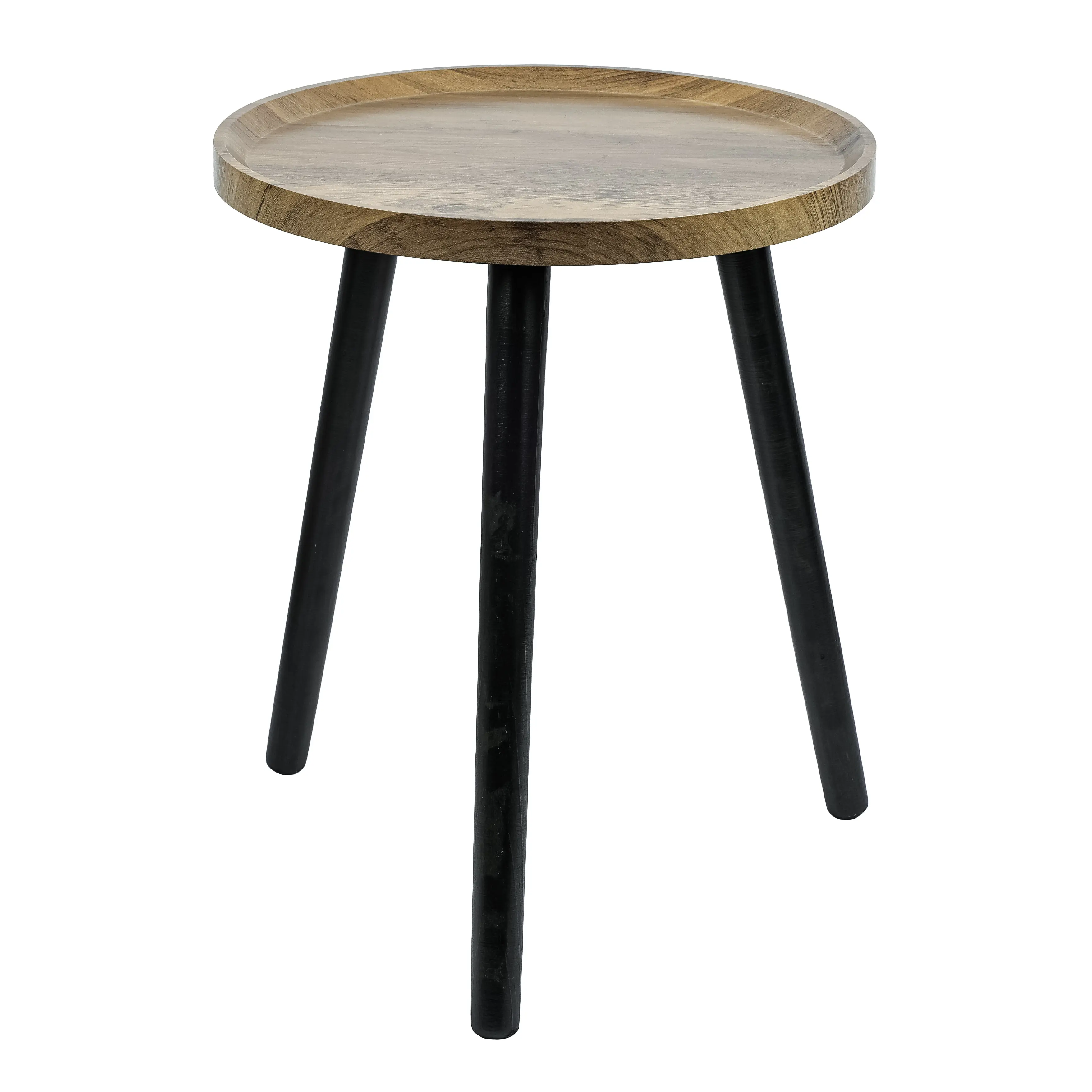 Журнальный столик Dream River 39x48 см коричнево-черный