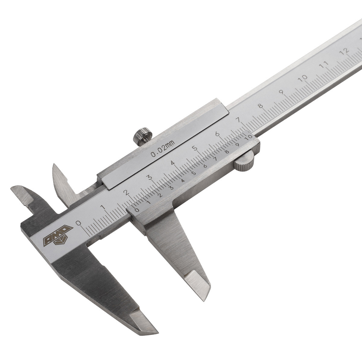 Изображение товара Штангенциркуль AMO SLM-150 150 мм точный измерительный инструмент металлообработка