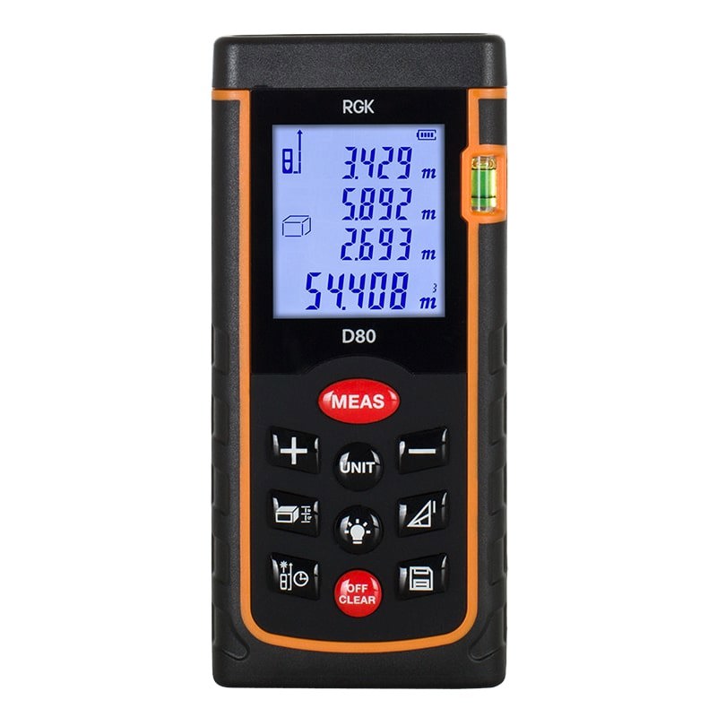 Изображение товара Дальномер лазерный RGK D80 до 80 м с поверкой