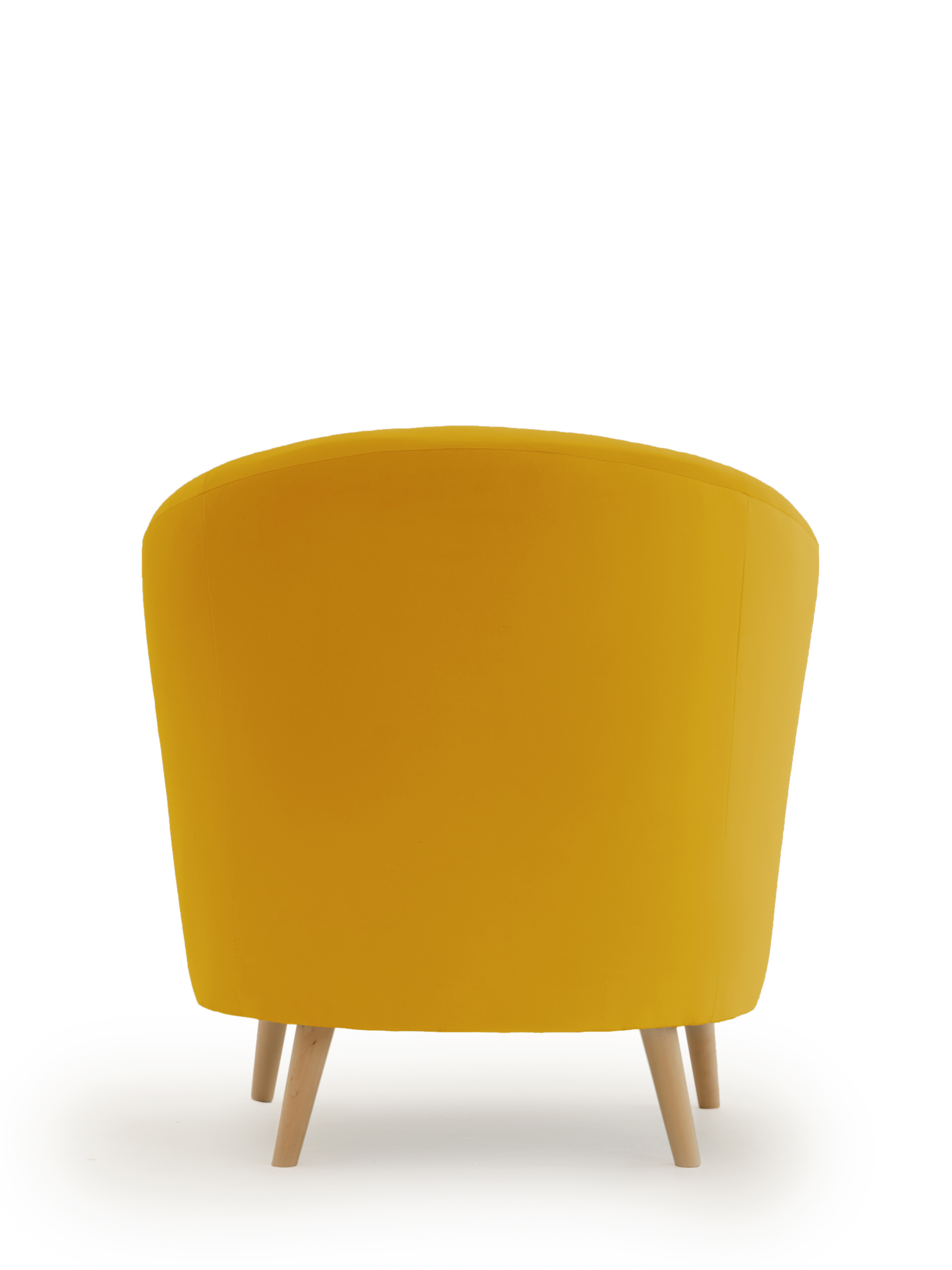 Изображение товара Мягкое кресло Алекто в стиле желтый велюр для дома и детской комнаты