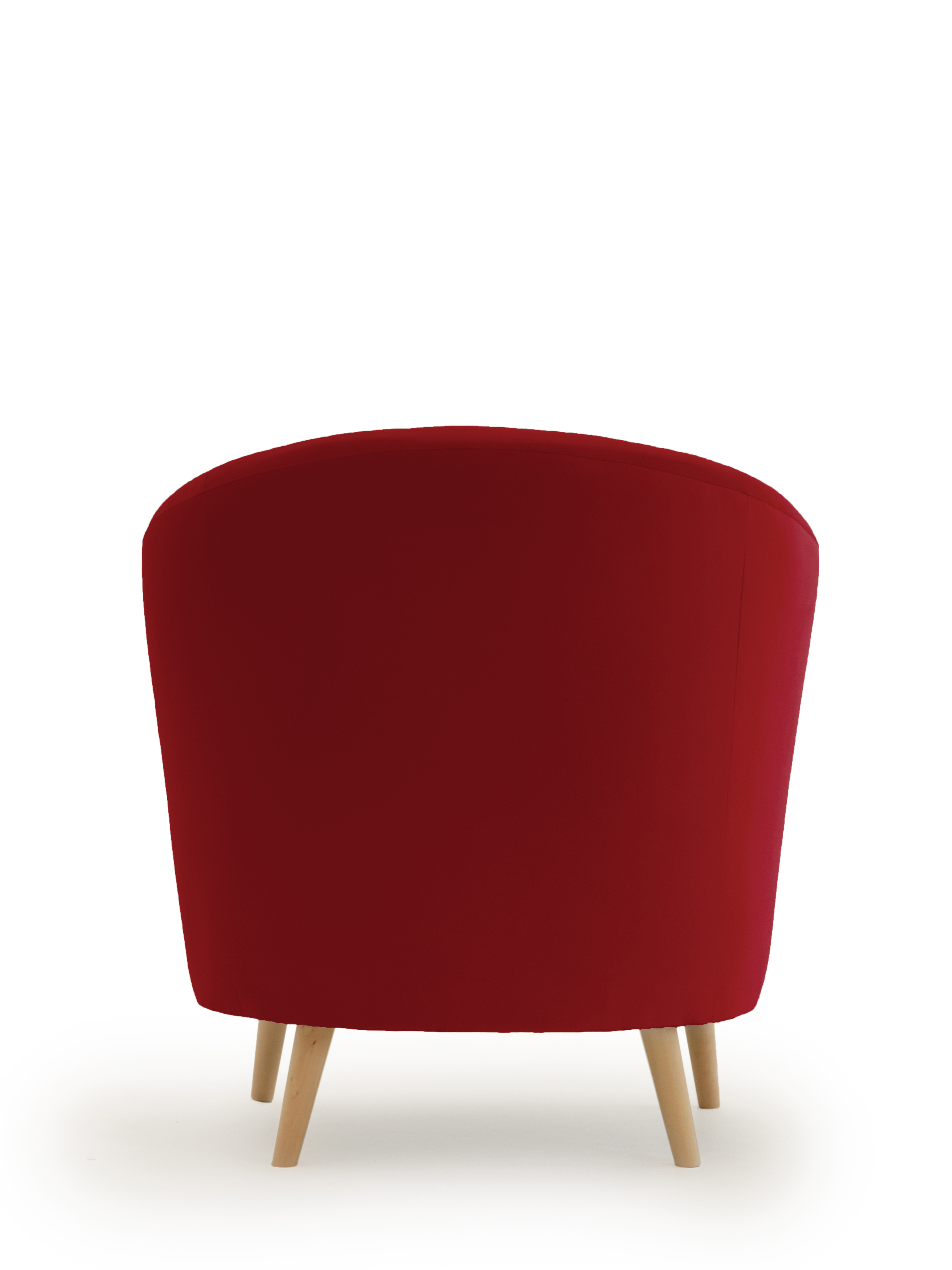 Изображение товара Кресло Алекто красное, 85x85x75 см, Диван Не Мебель