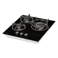 Изображение товара Газовая варочная панель Krona Fiero 45 BL 45 см 3 конфорки черный цвет