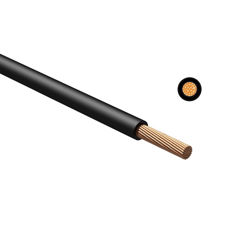 Изображение товара Кабель силовой гибкий КГтп ХЛ 1x16 60м NVO ГОСТ 24334-2020