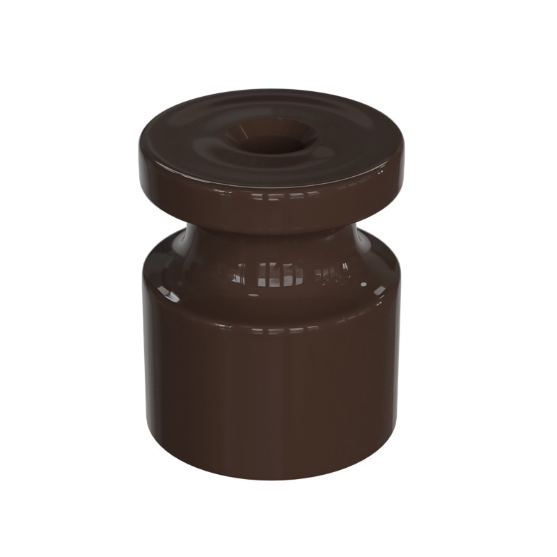 Изображение товара ITOK Изолятор витого провода 20x24 мм шоколад, 100 шт