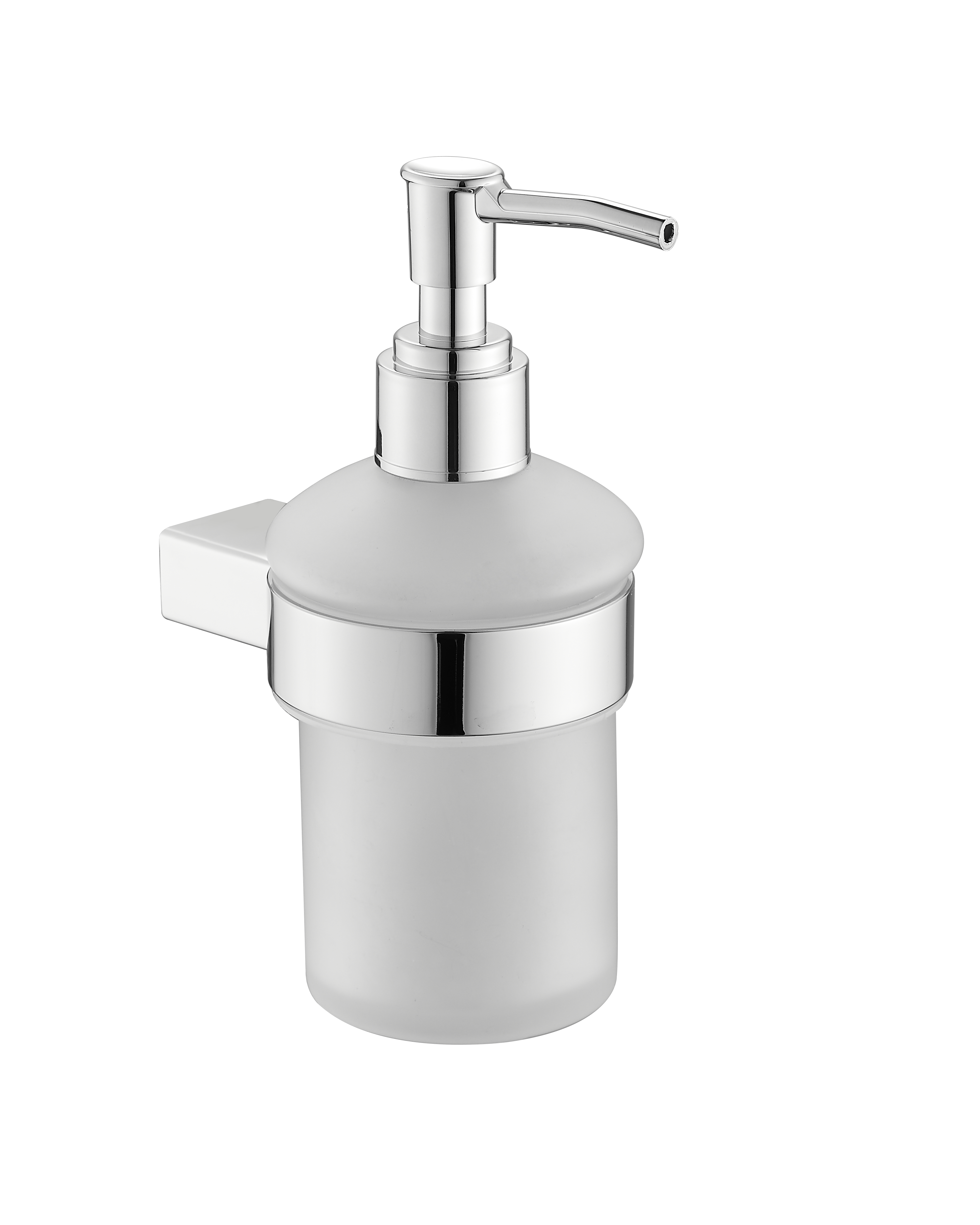 Изображение товара Дозатор для жидкого мыла Vidage Неверка подвесной стекло хром 250 мл