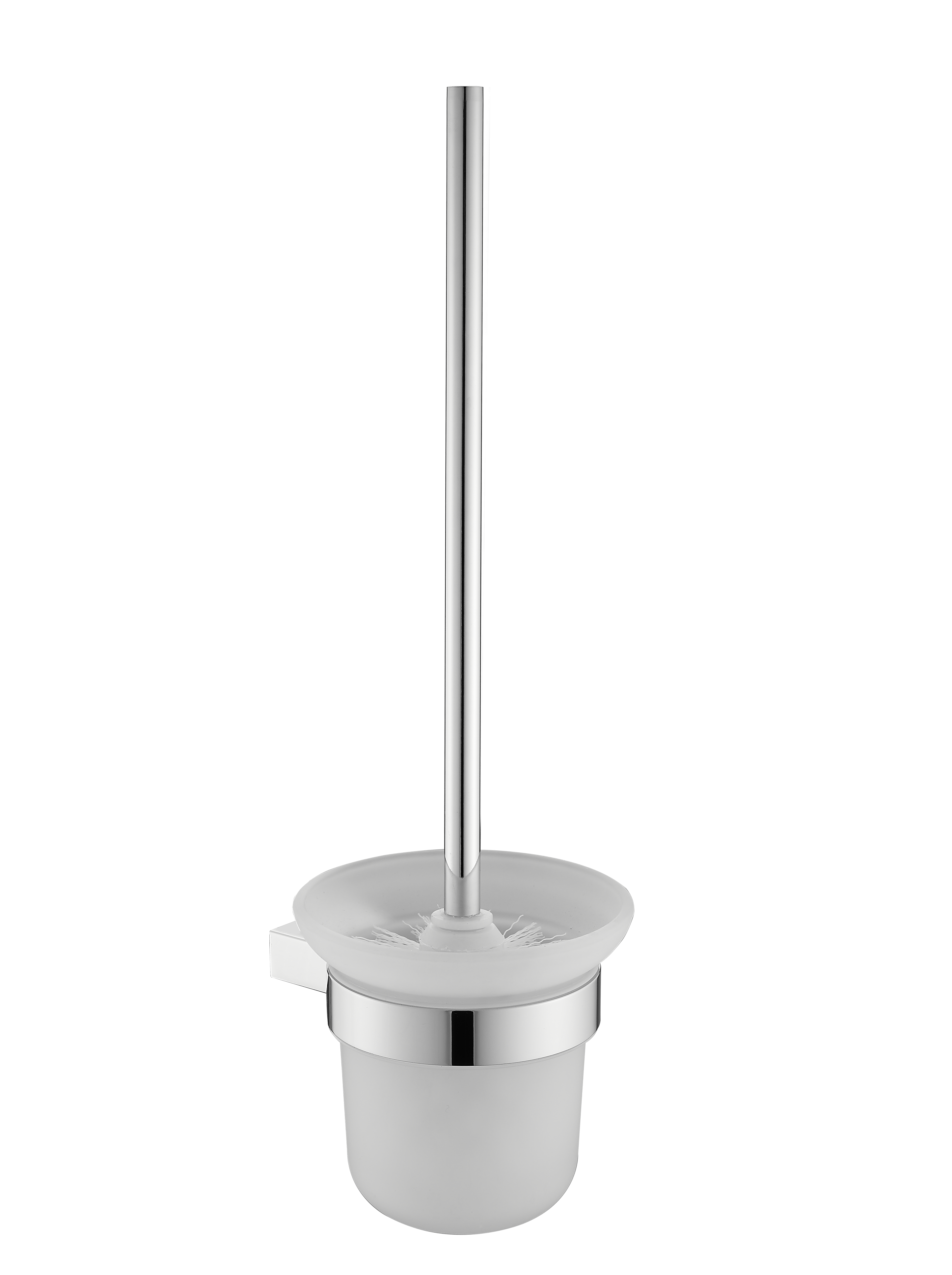 Изображение товара Ёршик для унитаза Vidage Неверка подвесной стекло хром современный дизайн