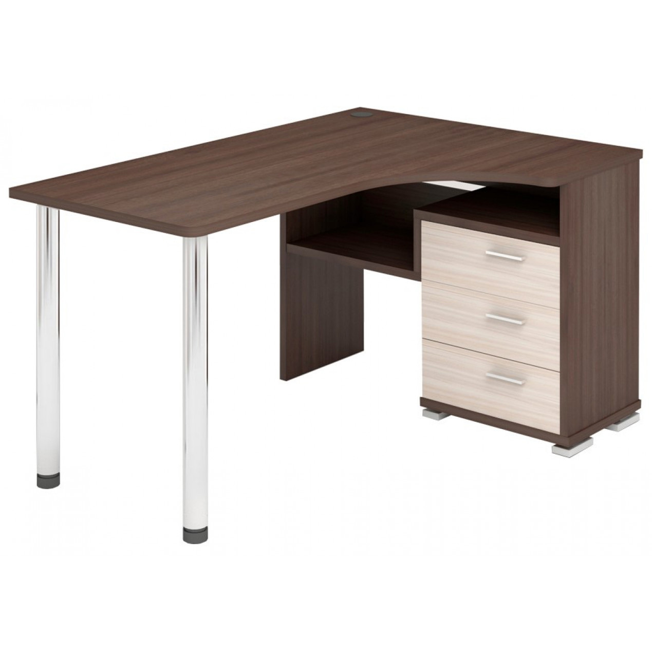 Изображение товара Стол Мэрдэс СР-132С-150 ШК-Ч-ПРАВ угловой цвет карамель