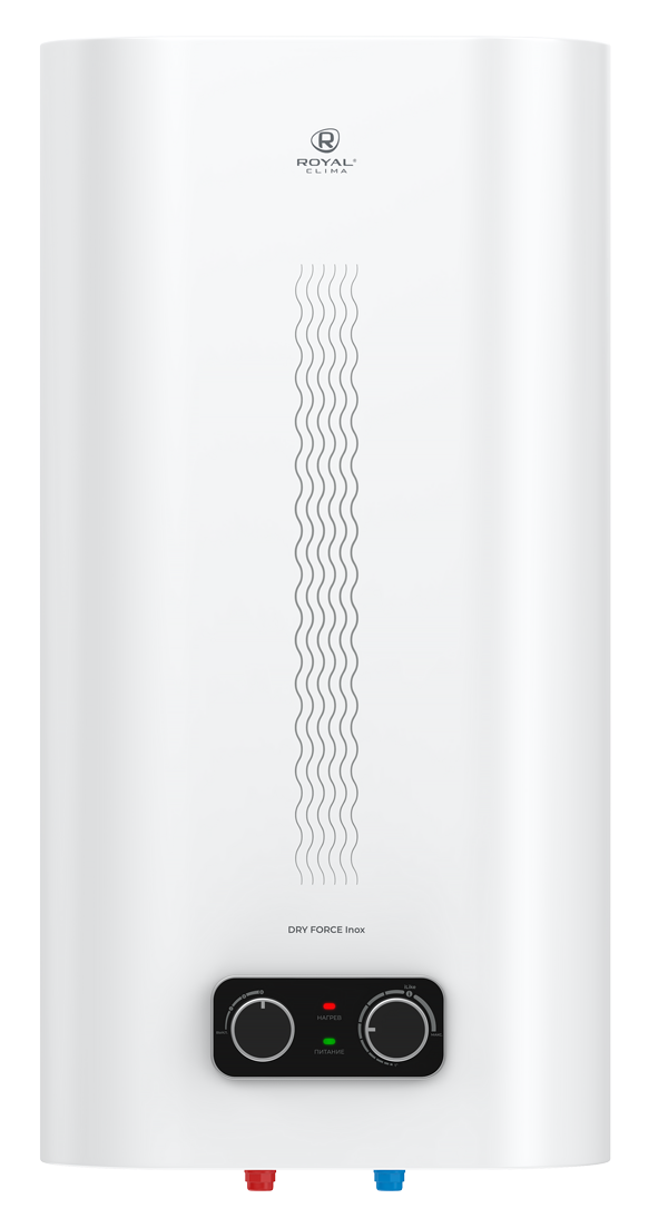Изображение товара Накопительный электрический водонагреватель 50 л Royal Clima RWH-DF50-FS 2 кВт нержавеющая сталь