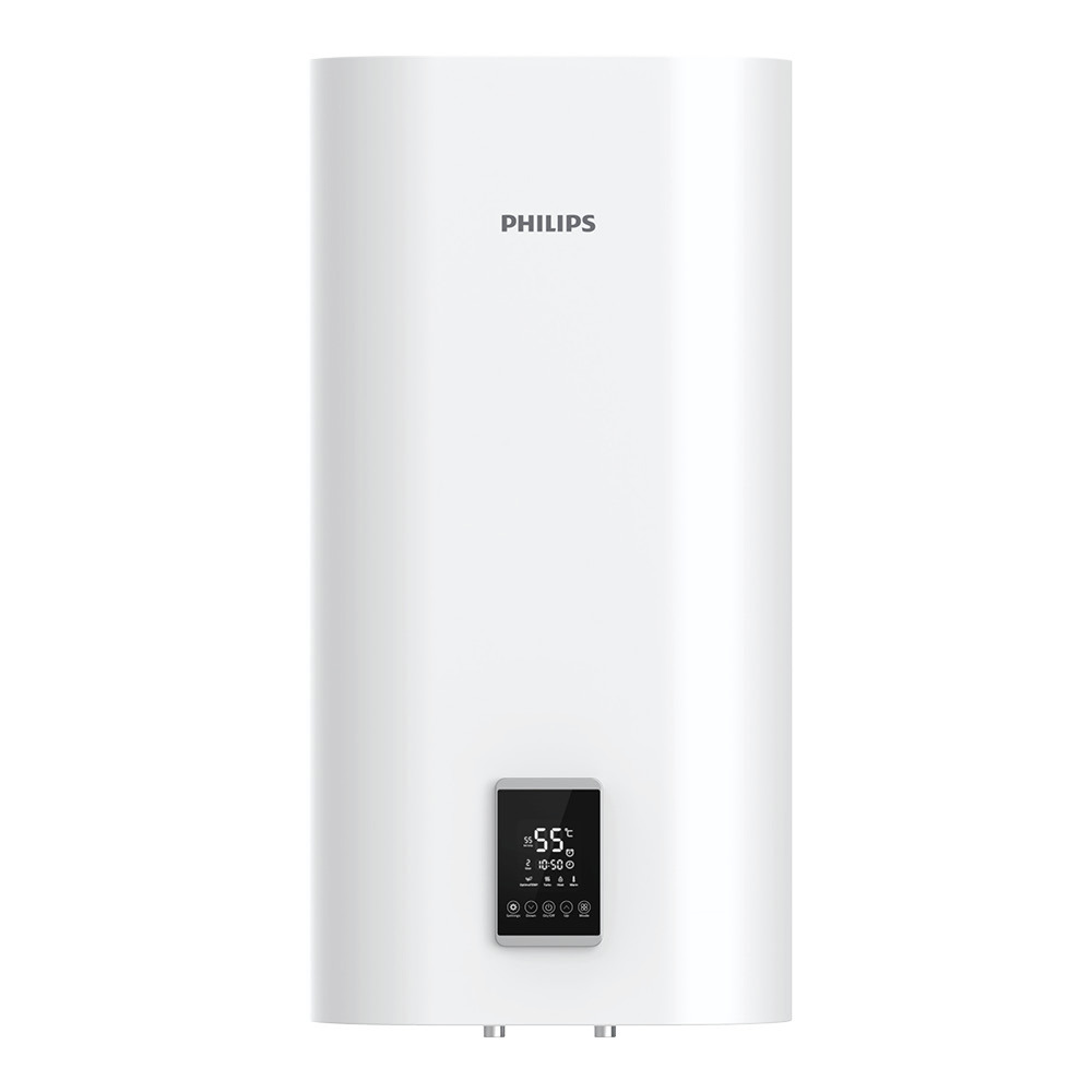 Изображение товара Накопительный водонагреватель электрический 100 л Philips AWH1623/51 2 кВт нержавеющая сталь сухой ТЭН