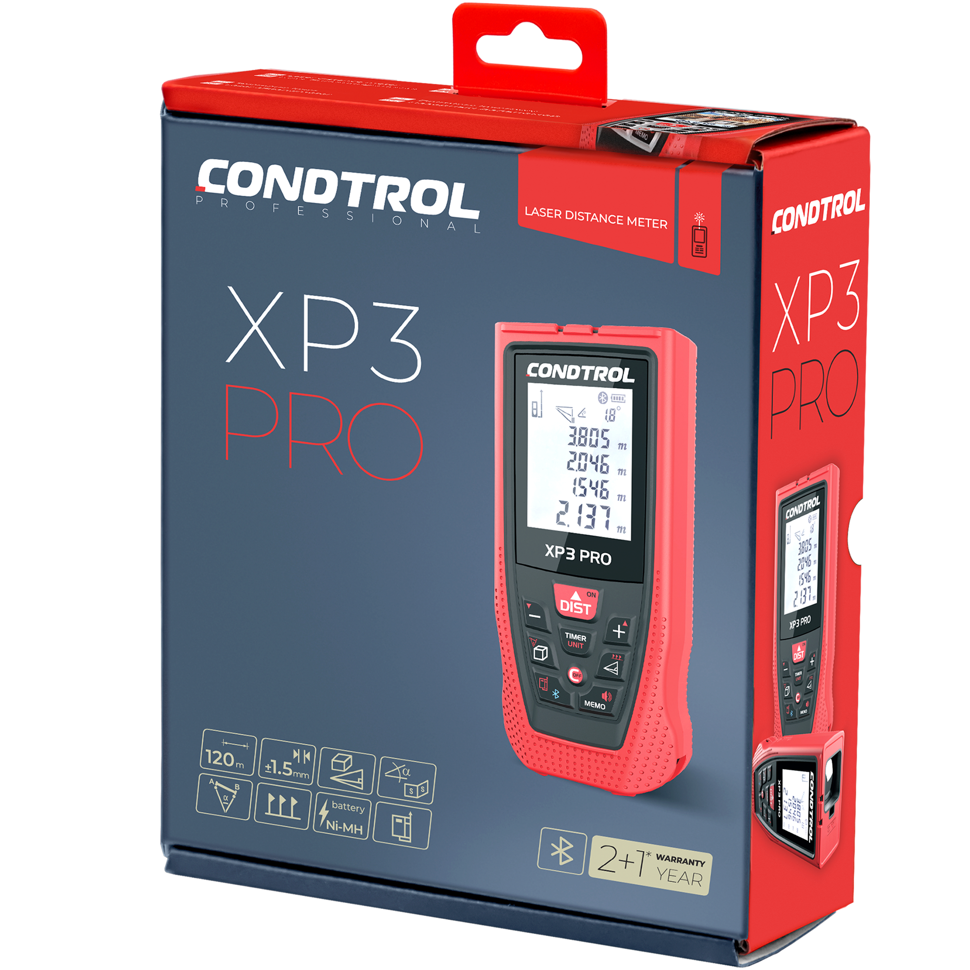 Дальномер лазерный Condtrol XP3 PRO, до 120 м - 4
