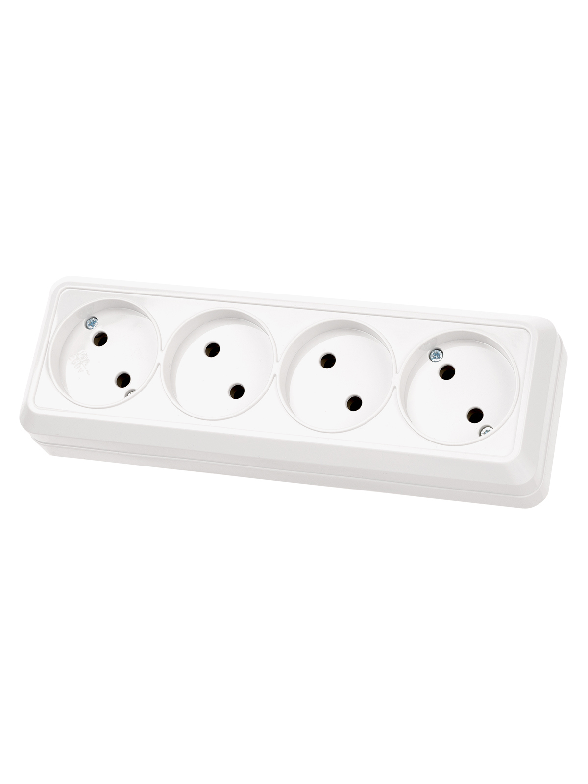 Изображение товара Розетка накладная TDM Electric без заземления цвет белый