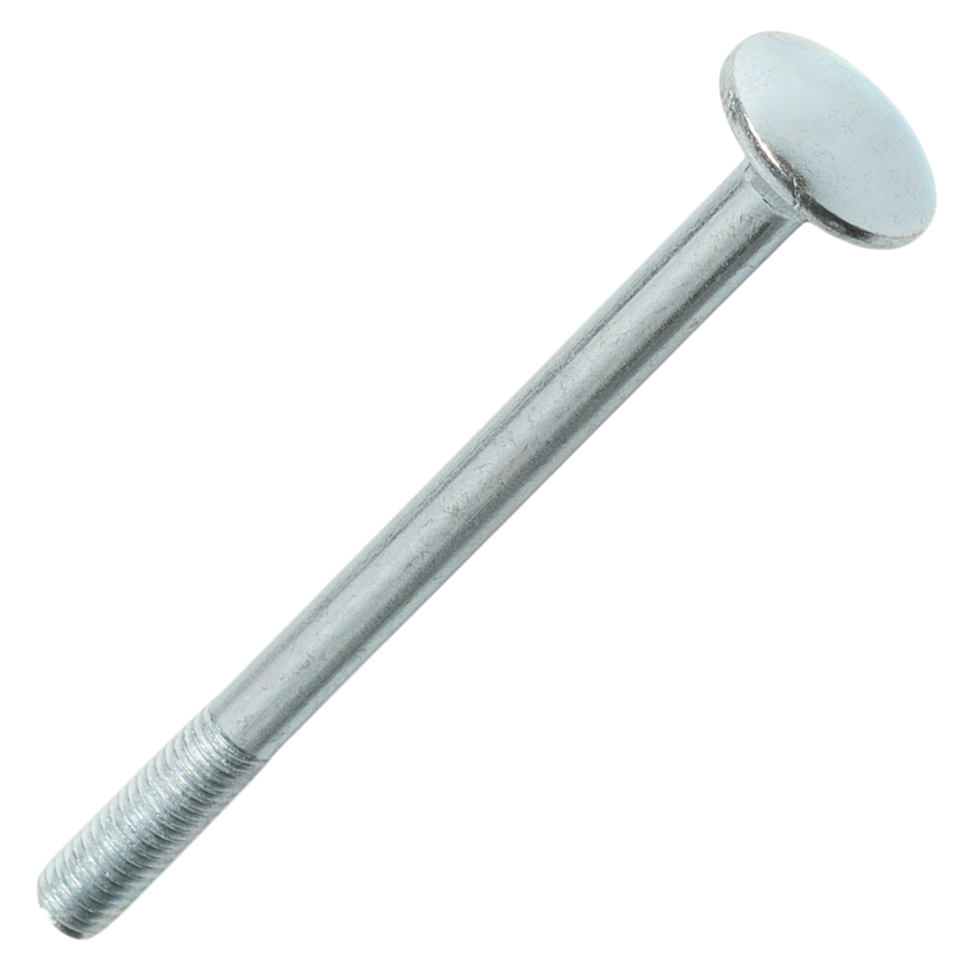 Болт DIN 603 6x80 мм оцинкованный