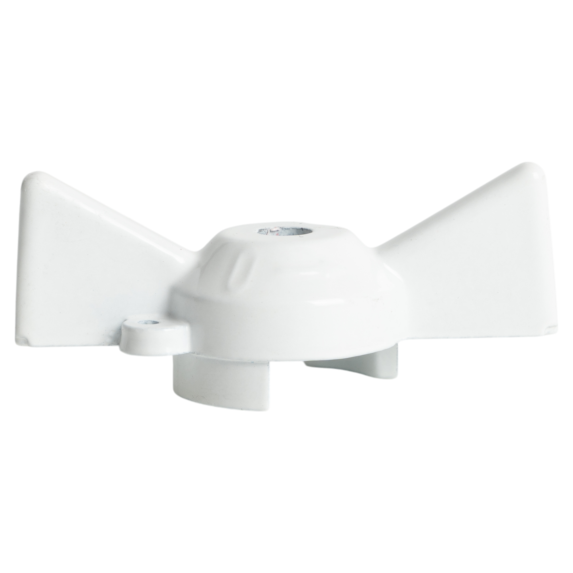 Изображение товара Ручка-бабочка для крана MONLID белая 15/20 для труб 1/2 3/4 дюйма