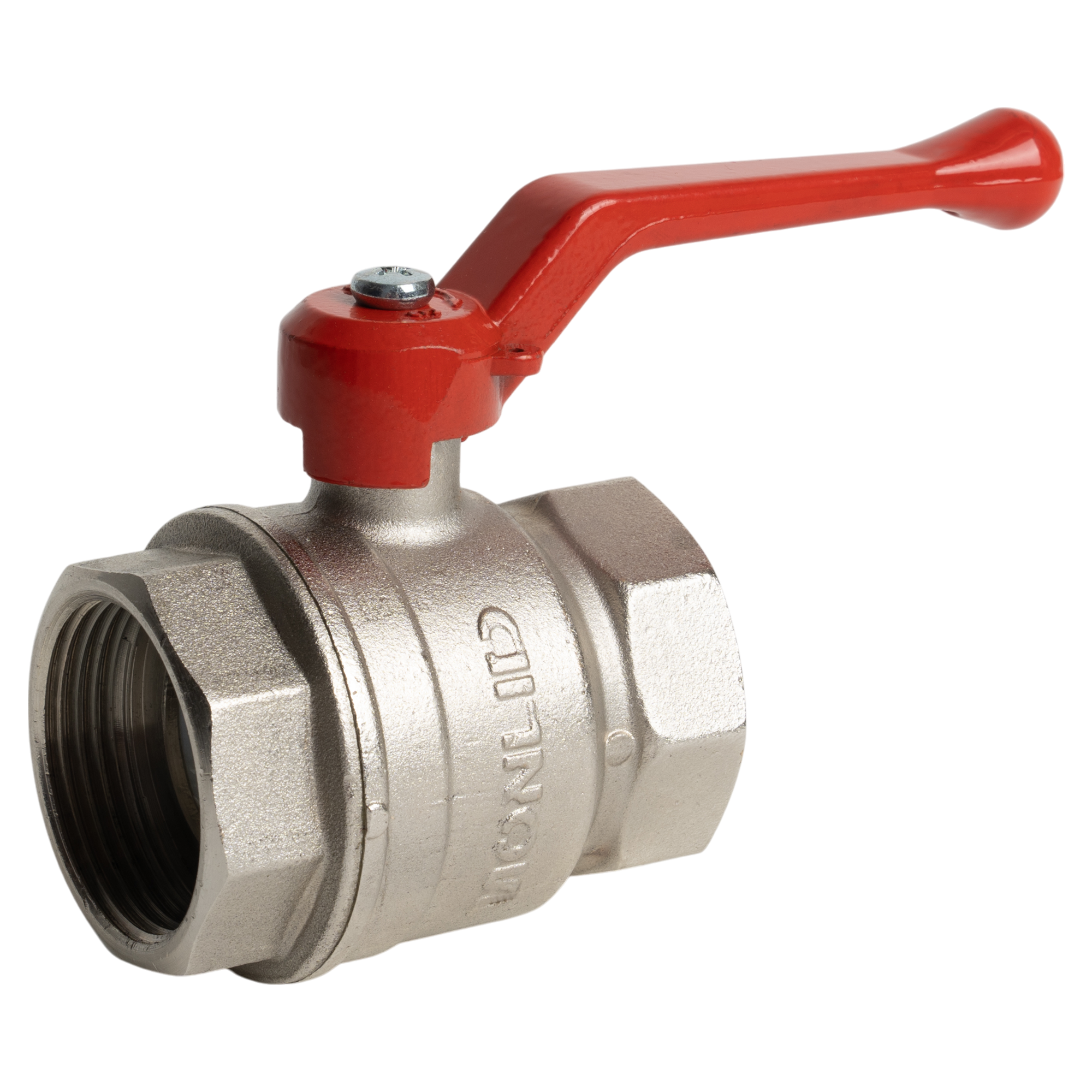 Изображение товара Кран шаровой прямой MONLID DN29 PN40 латунь ручка рычаг Россия