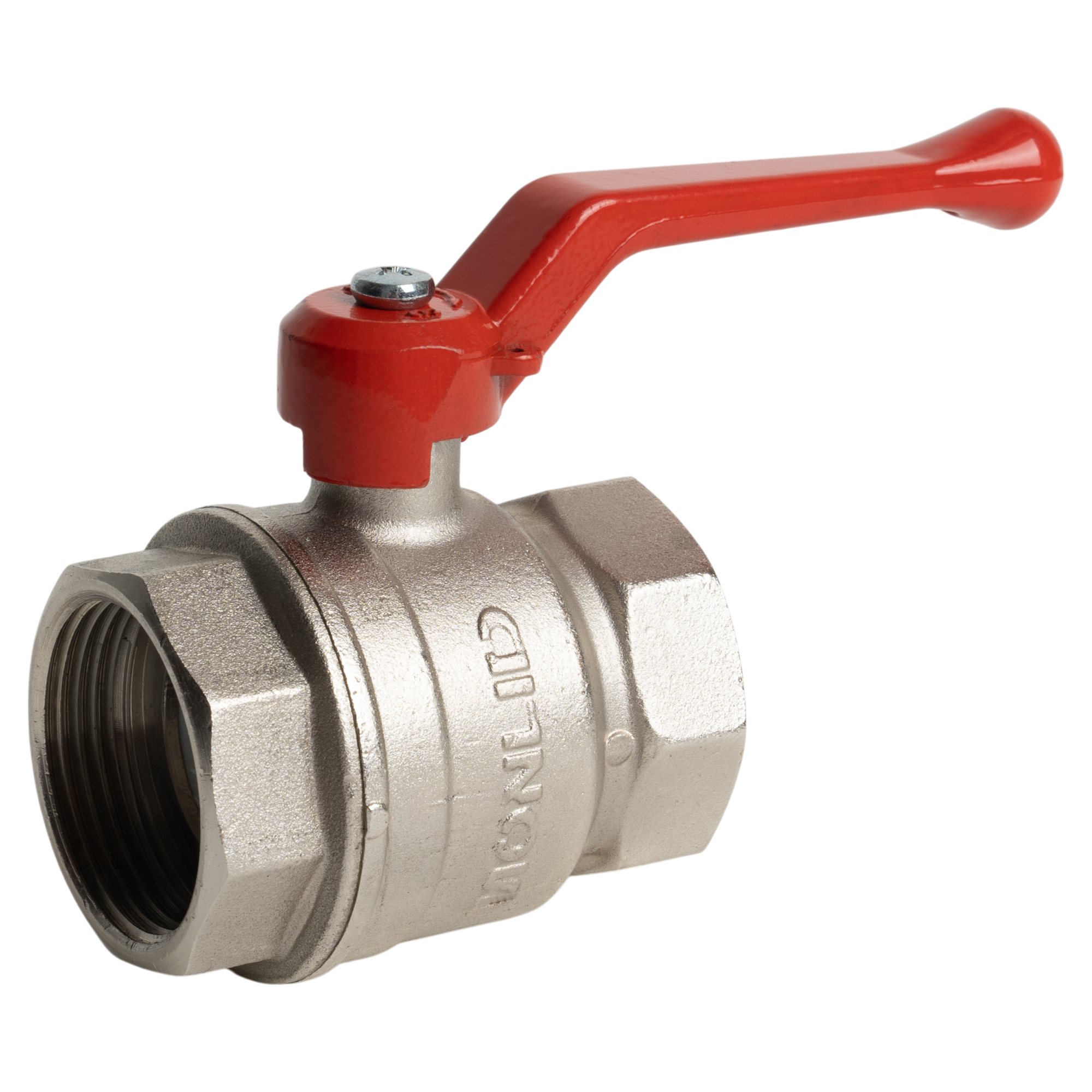 Кран шаровой прямой MONLID DN29 PN40 1 1/4" ВР латунь ручка рычаг