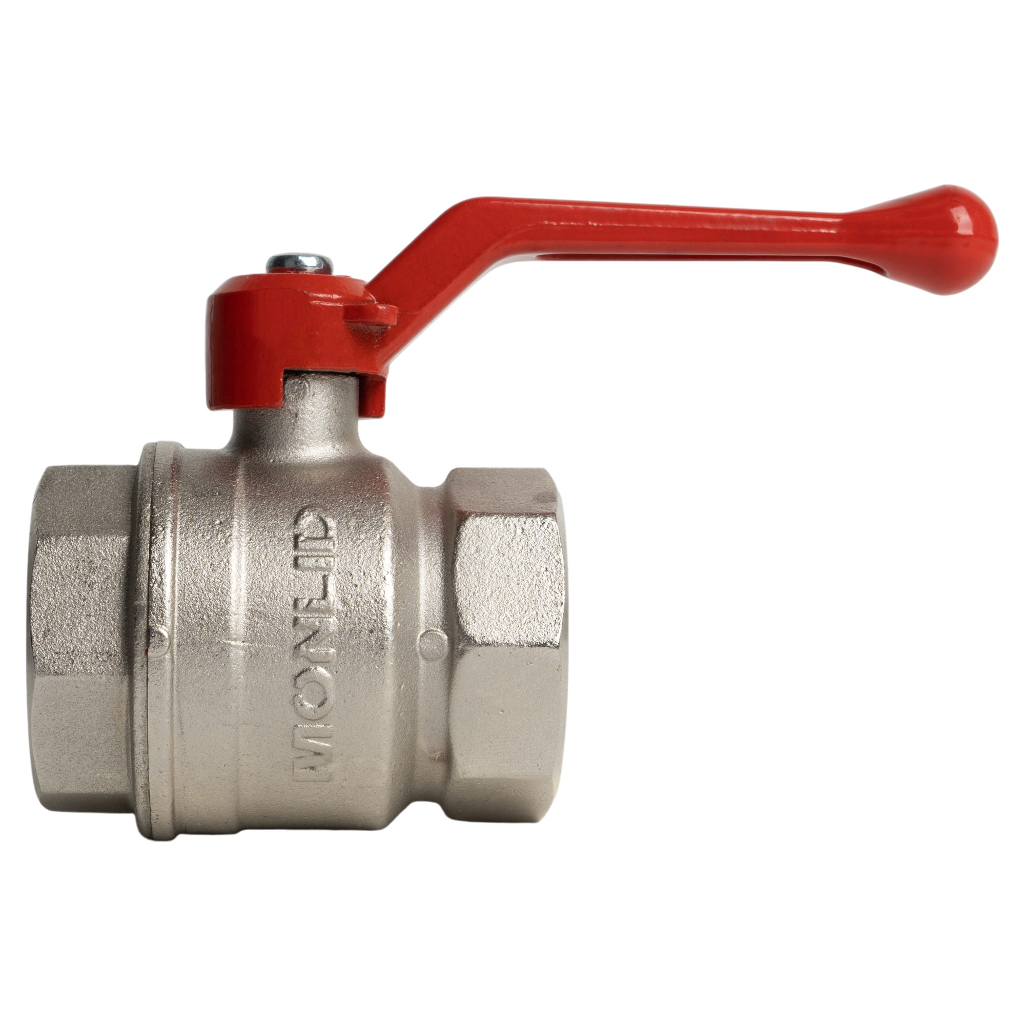 Кран шаровой прямой MONLID DN29 PN40 1 1/4" ВР латунь ручка рычаг - 1