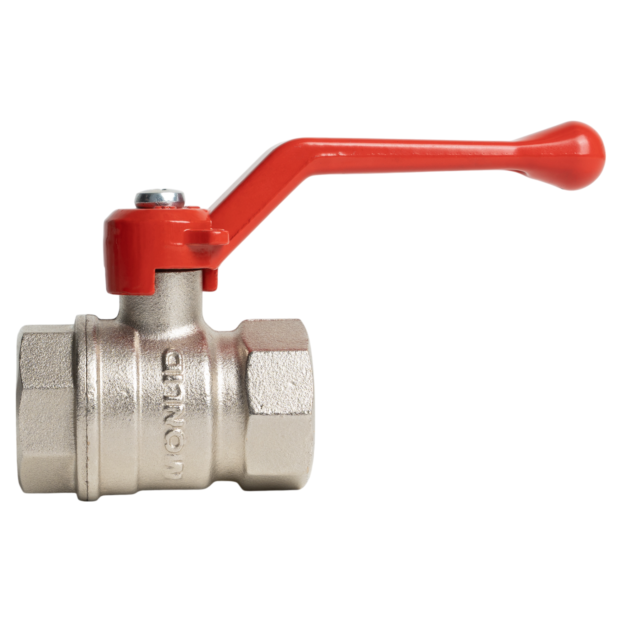 Кран шаровой прямой MONLID DN18 PN40 3/4" ВР латунь ручка рычаг - 1