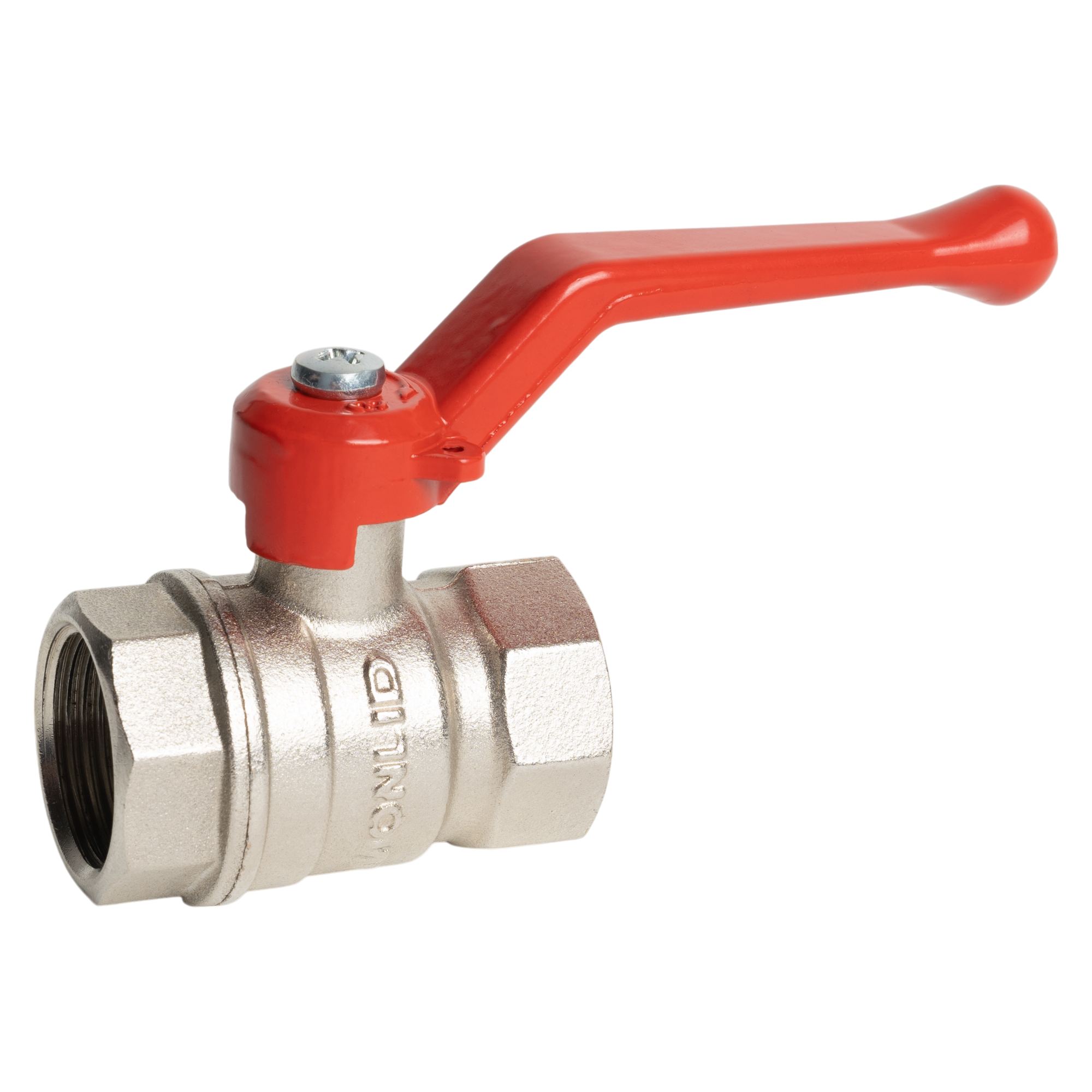 Кран шаровой прямой MONLID DN18 PN40 3/4" ВР латунь ручка рычаг