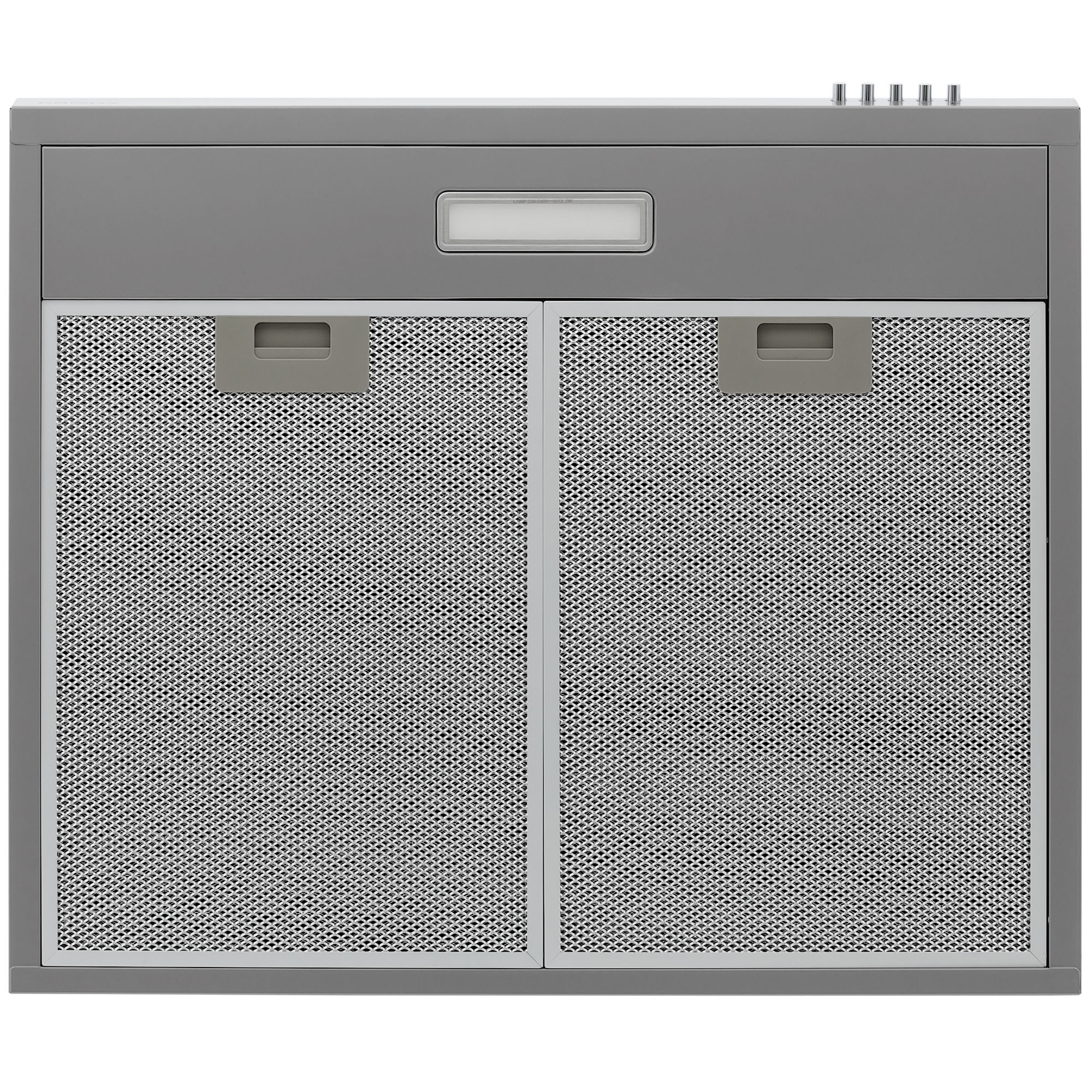 Изображение товара Плоская вытяжка Krona Jessica slim PB с металлическим фильтром 60 см серебристый металлик