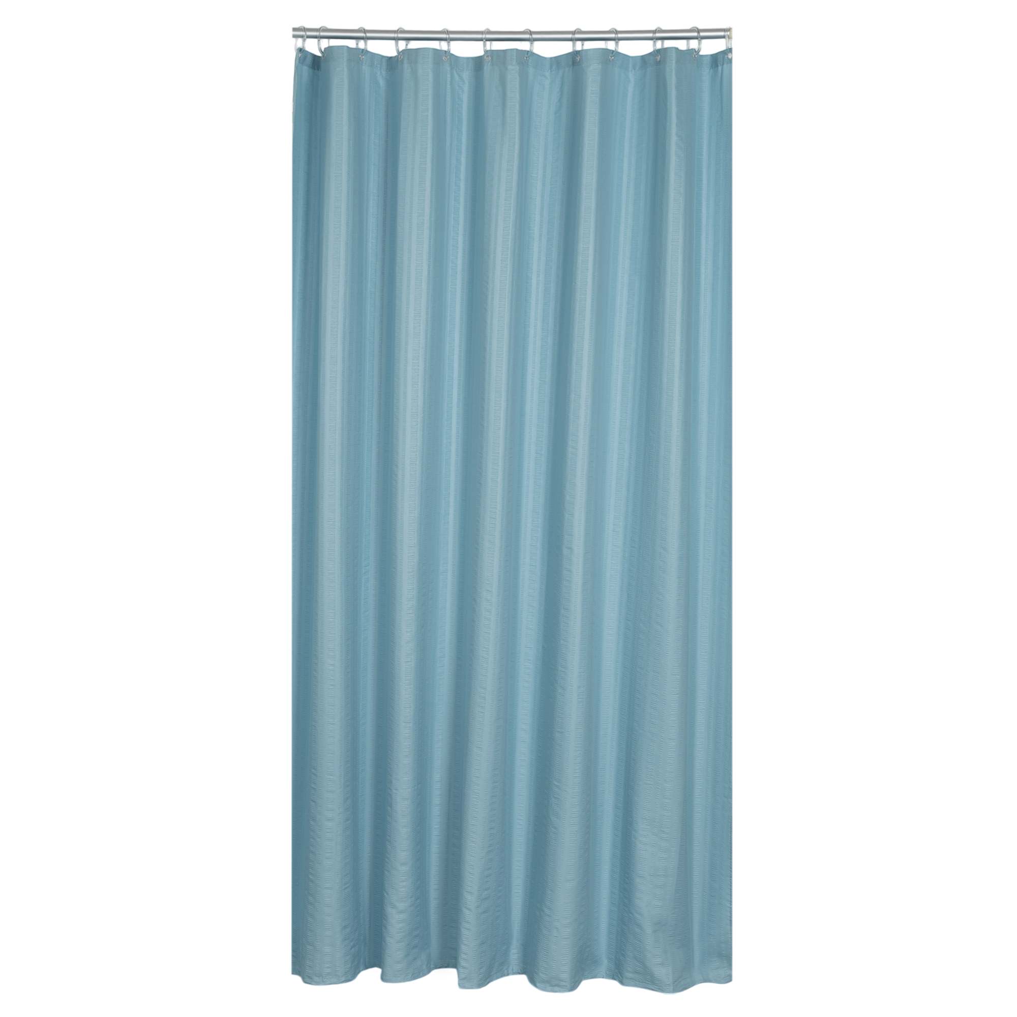 Изображение товара Штора для ванной Swensa Swanny 200x180 см полиэстер бирюзовая водоотталкивающая