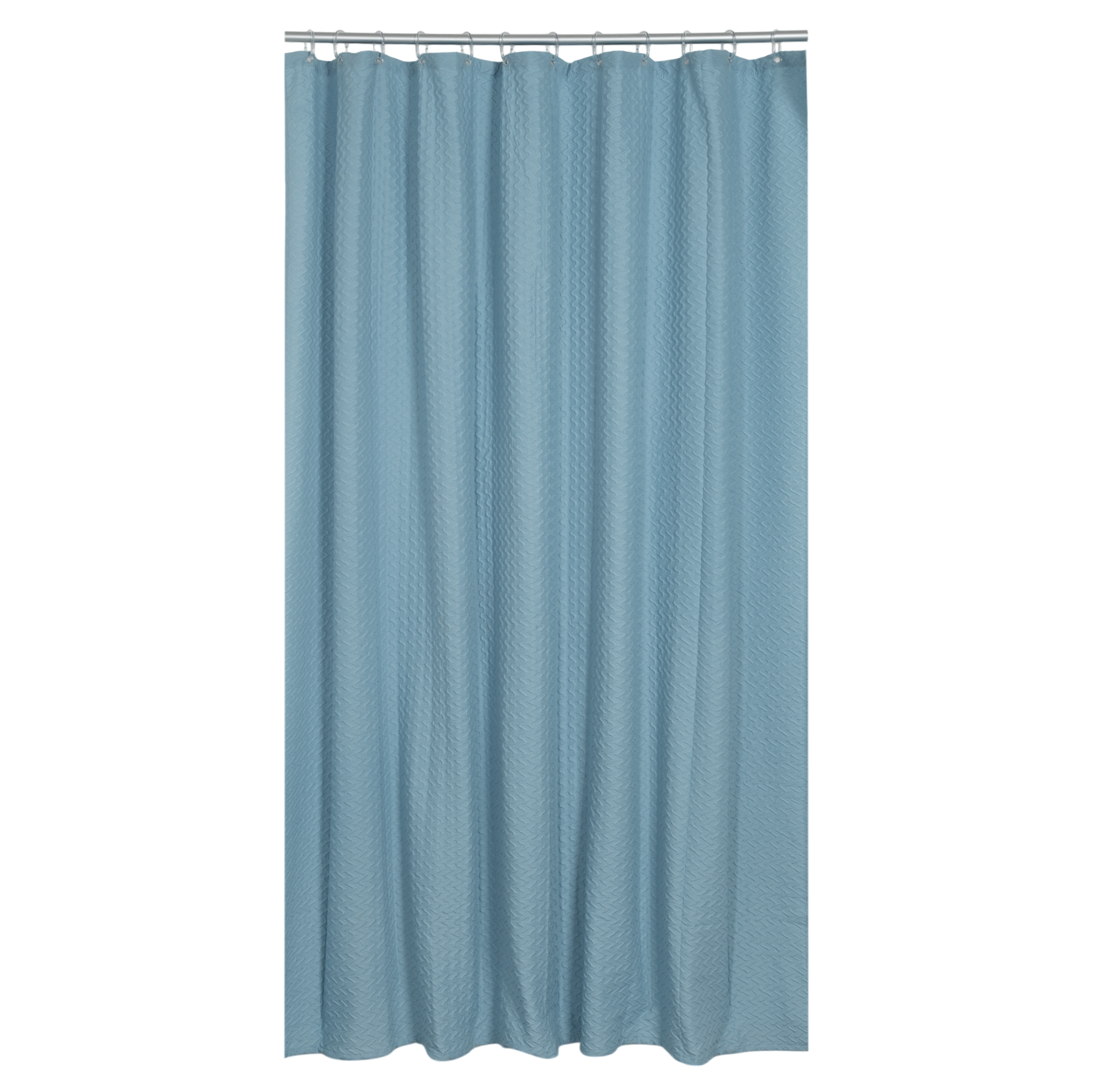 Изображение товара Штора для ванной Swensa Baikal SWC-95-60-TQ бирюзовая 200x180 см полиэстер