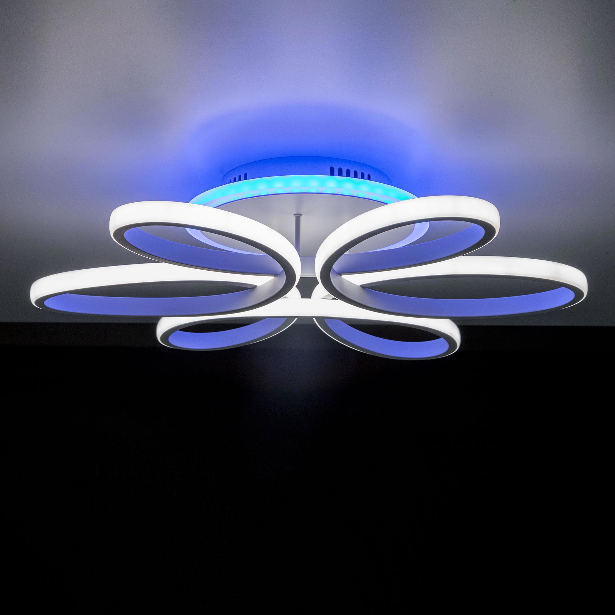 Изображение товара Люстра потолочная светодиодная Citilux Сезар Смарт RGB управление 21 м²