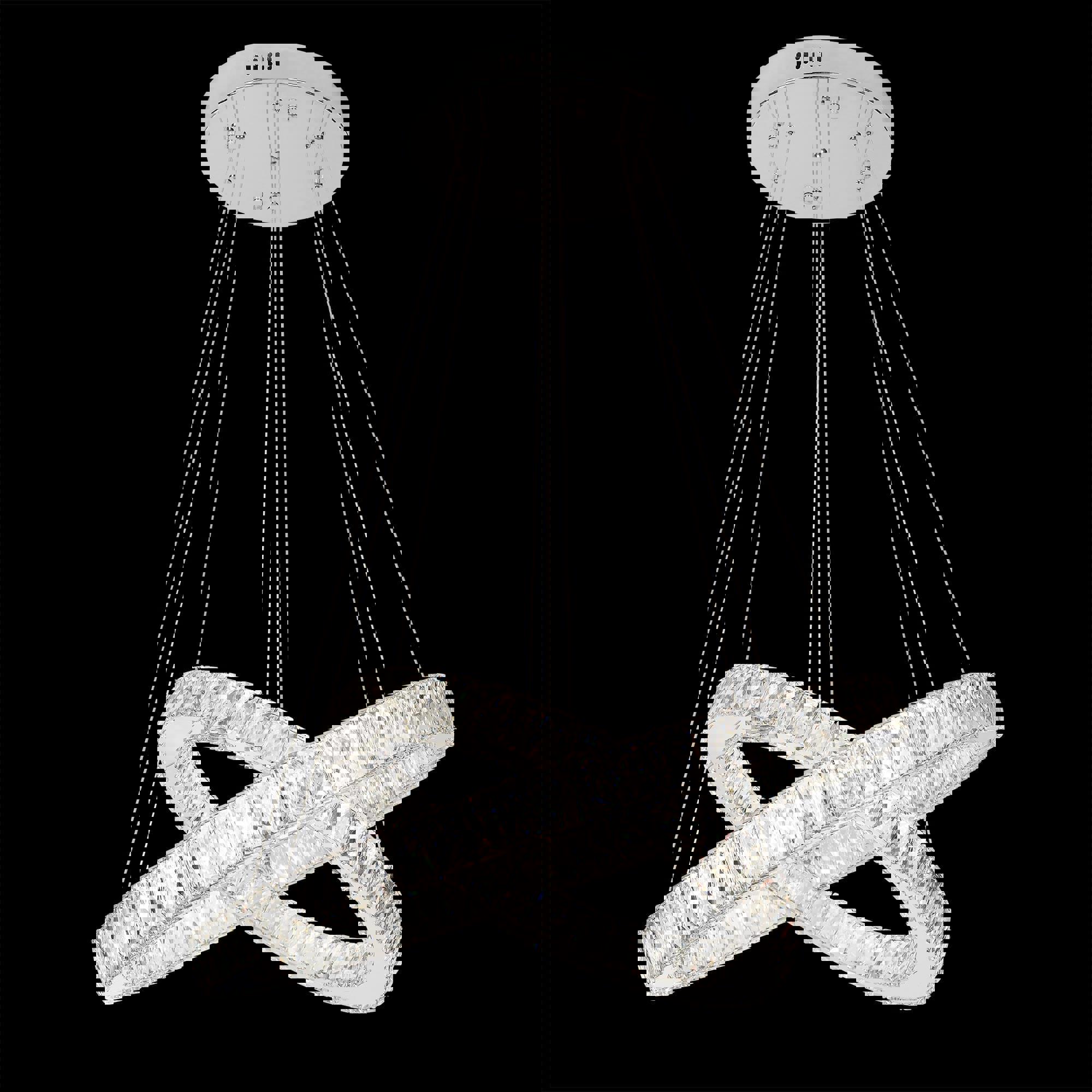 Изображение товара Подвесной светодиодный светильник Citilux Olimpia EL330P60.1 32 м² серебристый люстра