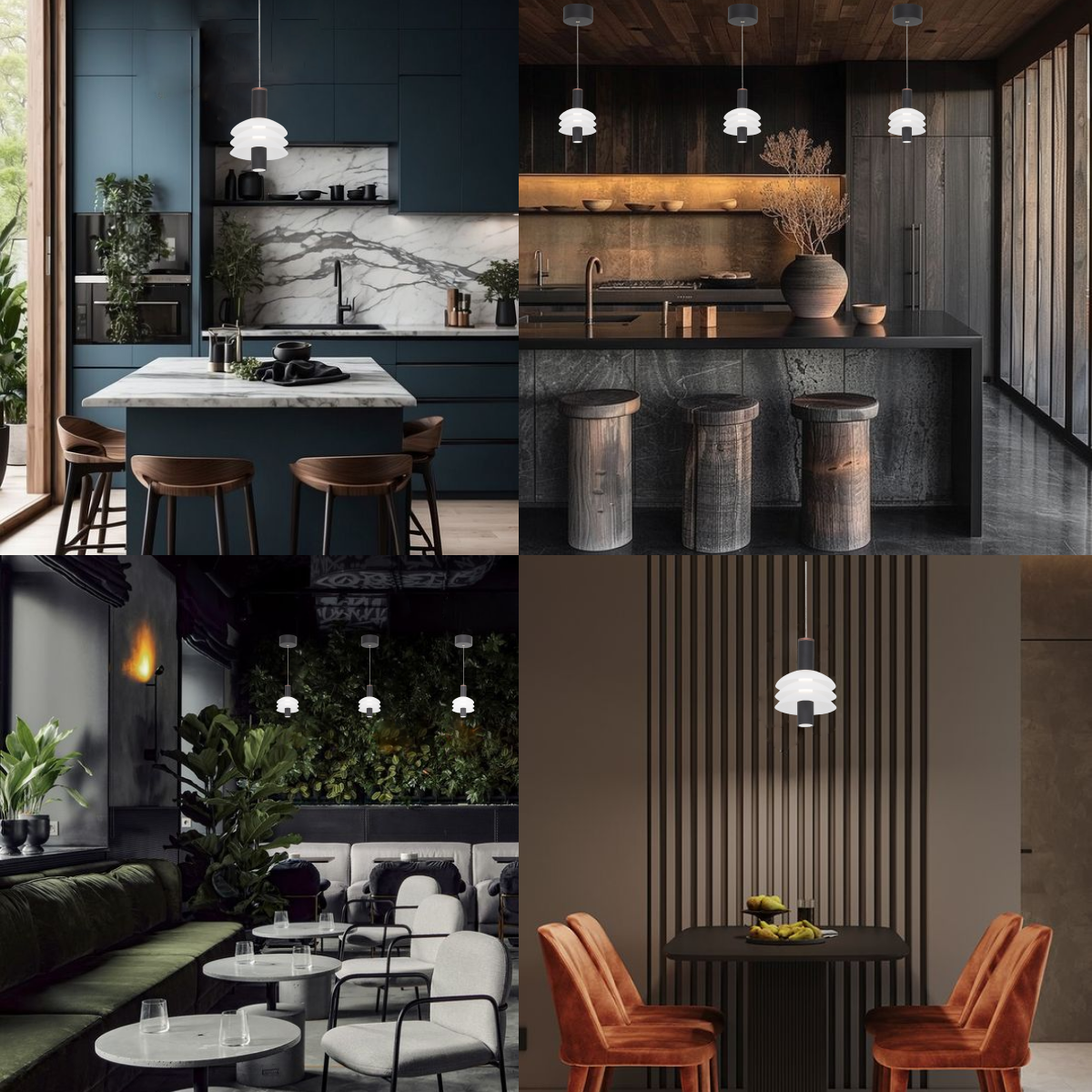 Изображение товара Люстра подвесная Citilux Майя CL202011 2 м2 теплый белый коричневая