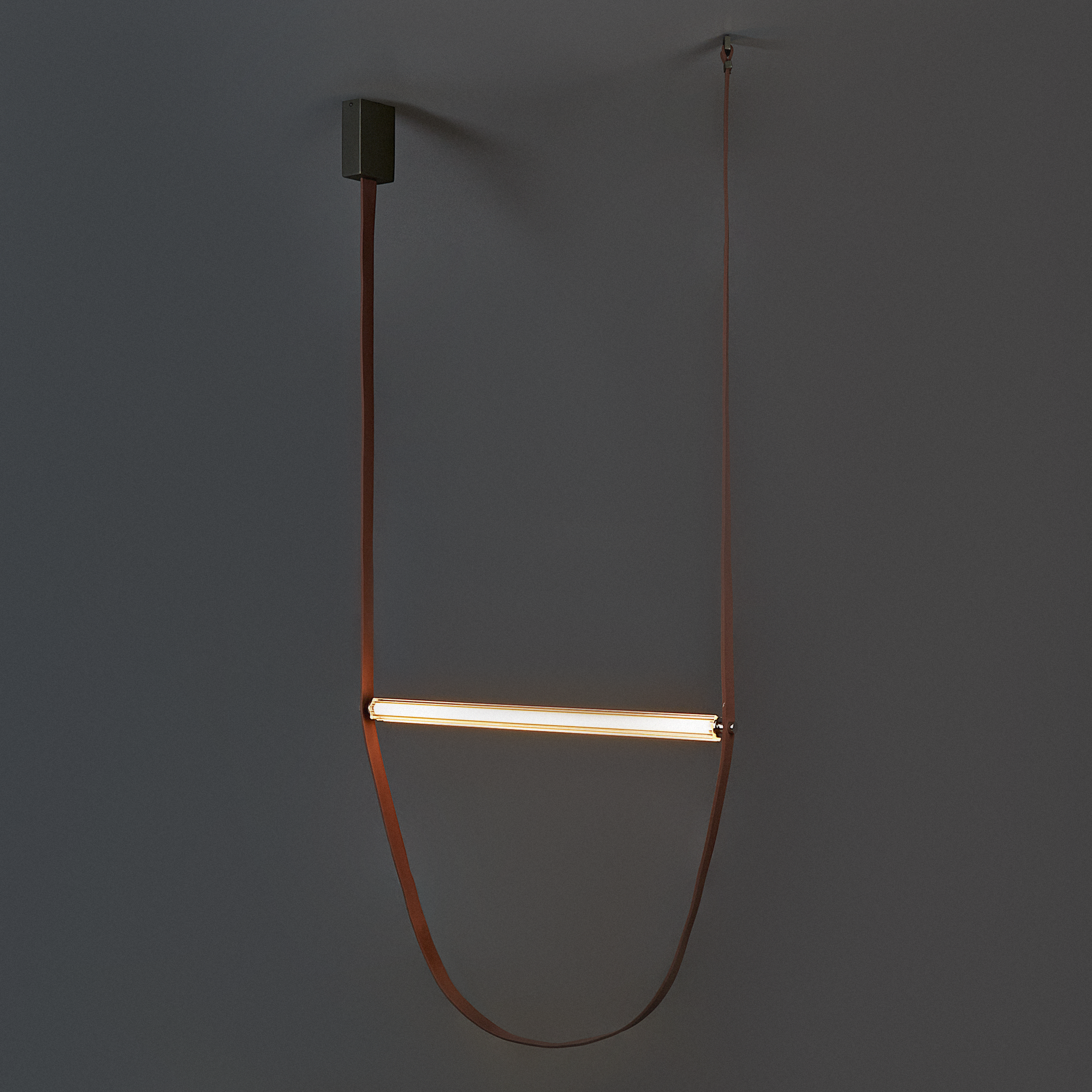 Изображение товара Светильник подвесной Almato с теплым белым светом 6 м² стиль Современный коричневый белый стекло