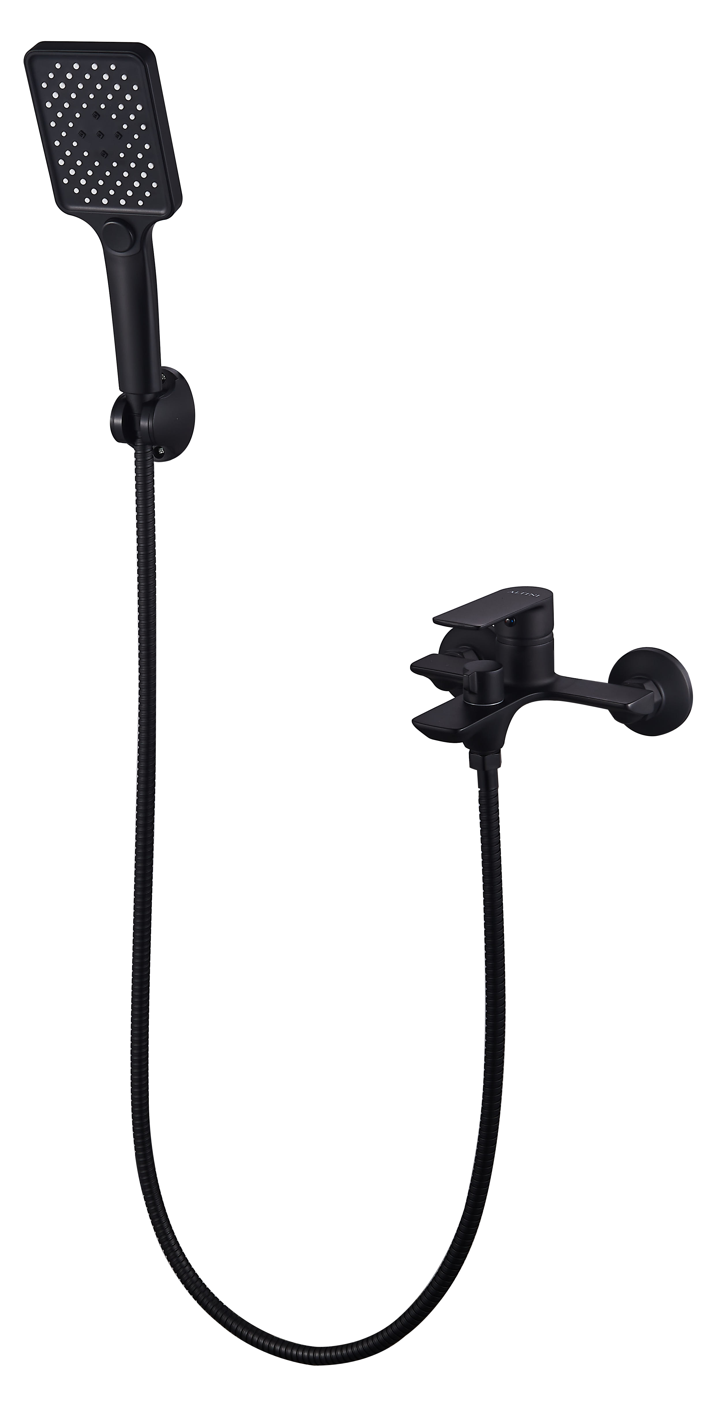 Изображение товара Смеситель для ванны Altini Shine 30531001-B однорычажный цвет черный матовый