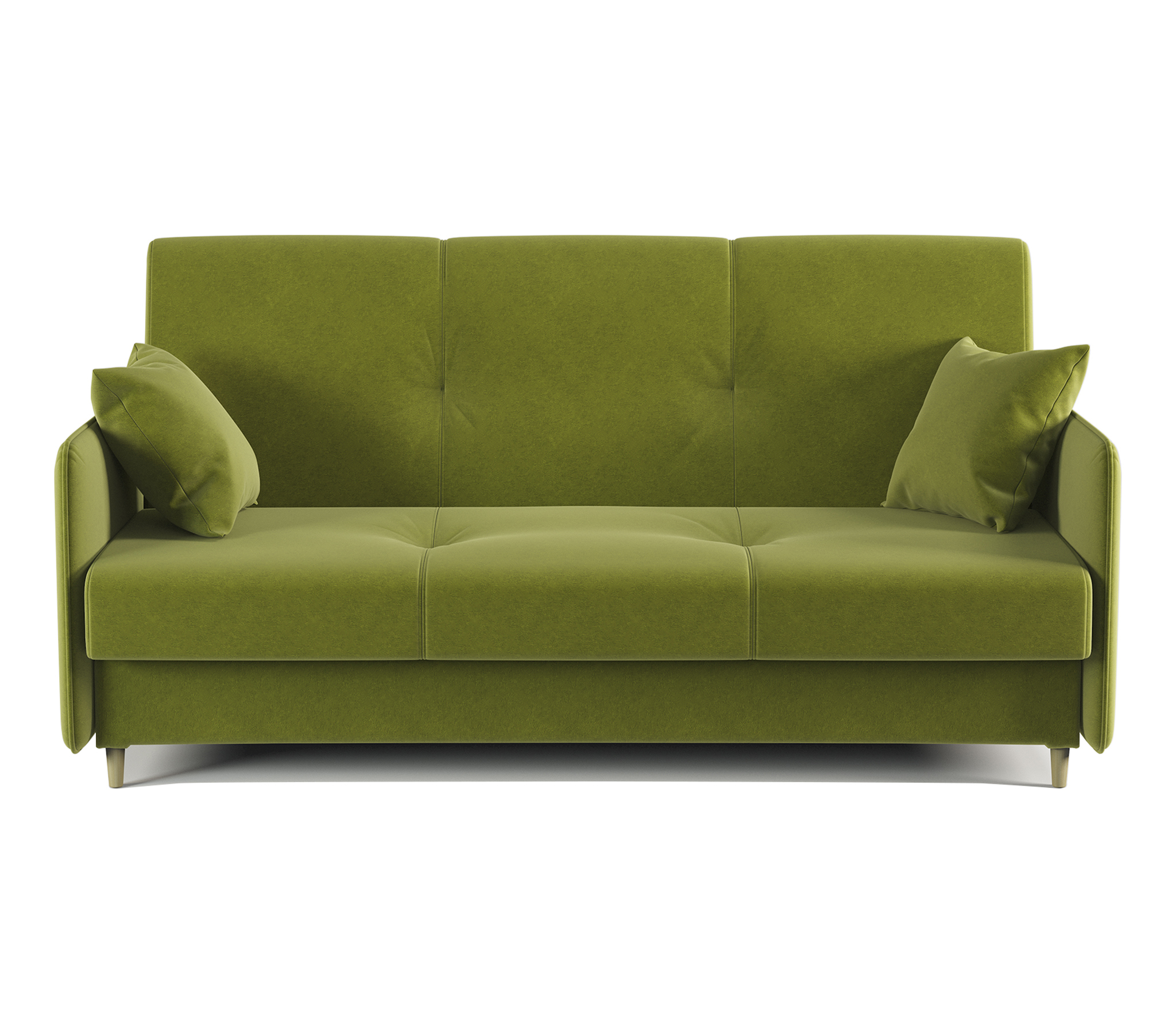 Изображение товара Диван Шарм-дизайн Валенсия 200x92x90 см велюр цвет дрим эппл