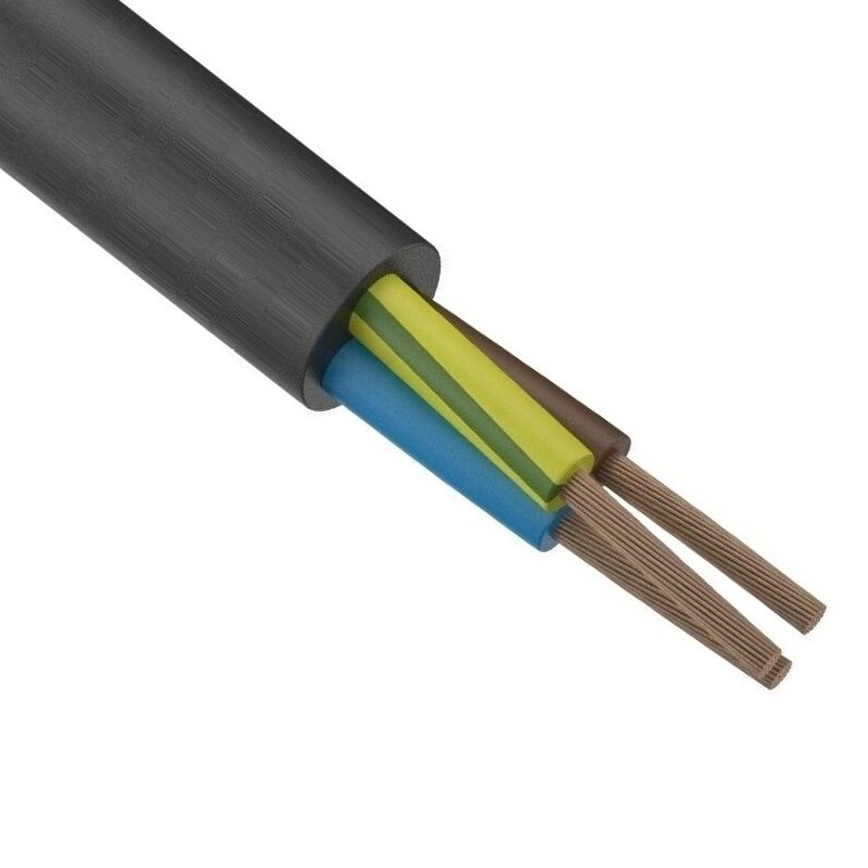 Изображение товара Провод ККЗ ПВСнг(А)-LS 3x4 100 м цвет черный ГОСТ iTOK