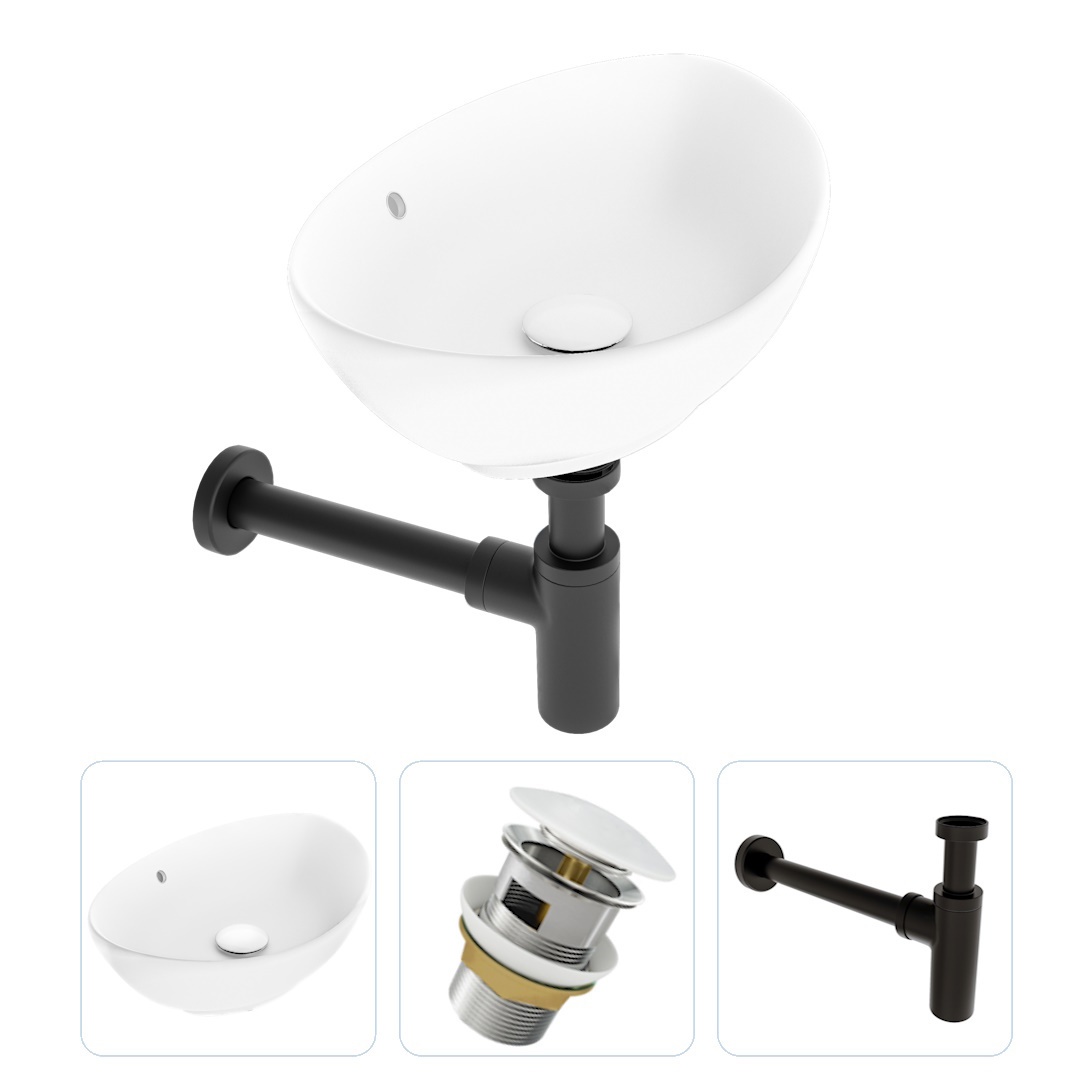 Изображение товара Раковина накладная Teymi Lori F07457 59см цвет белый