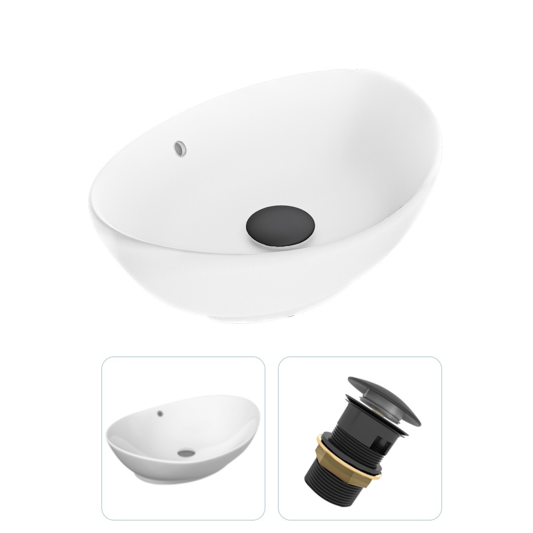 Изображение товара Раковина накладная Teymi Lori F01559 59см цвет черный