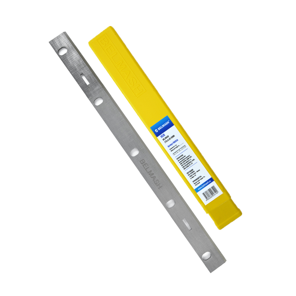 Изображение товара Нож для станка Belmash RN093A 270x20x2 мм для деревообработки