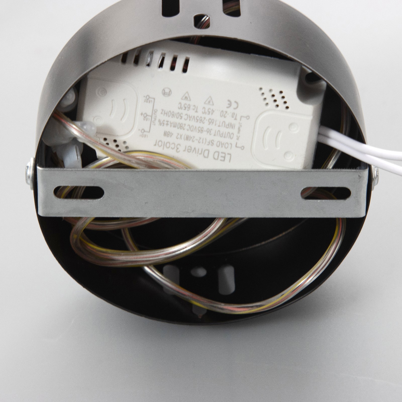 Изображение товара Подвесной светодиодный светильник Лучи Мелодия света дизайн неоклассика черный 24 Вт