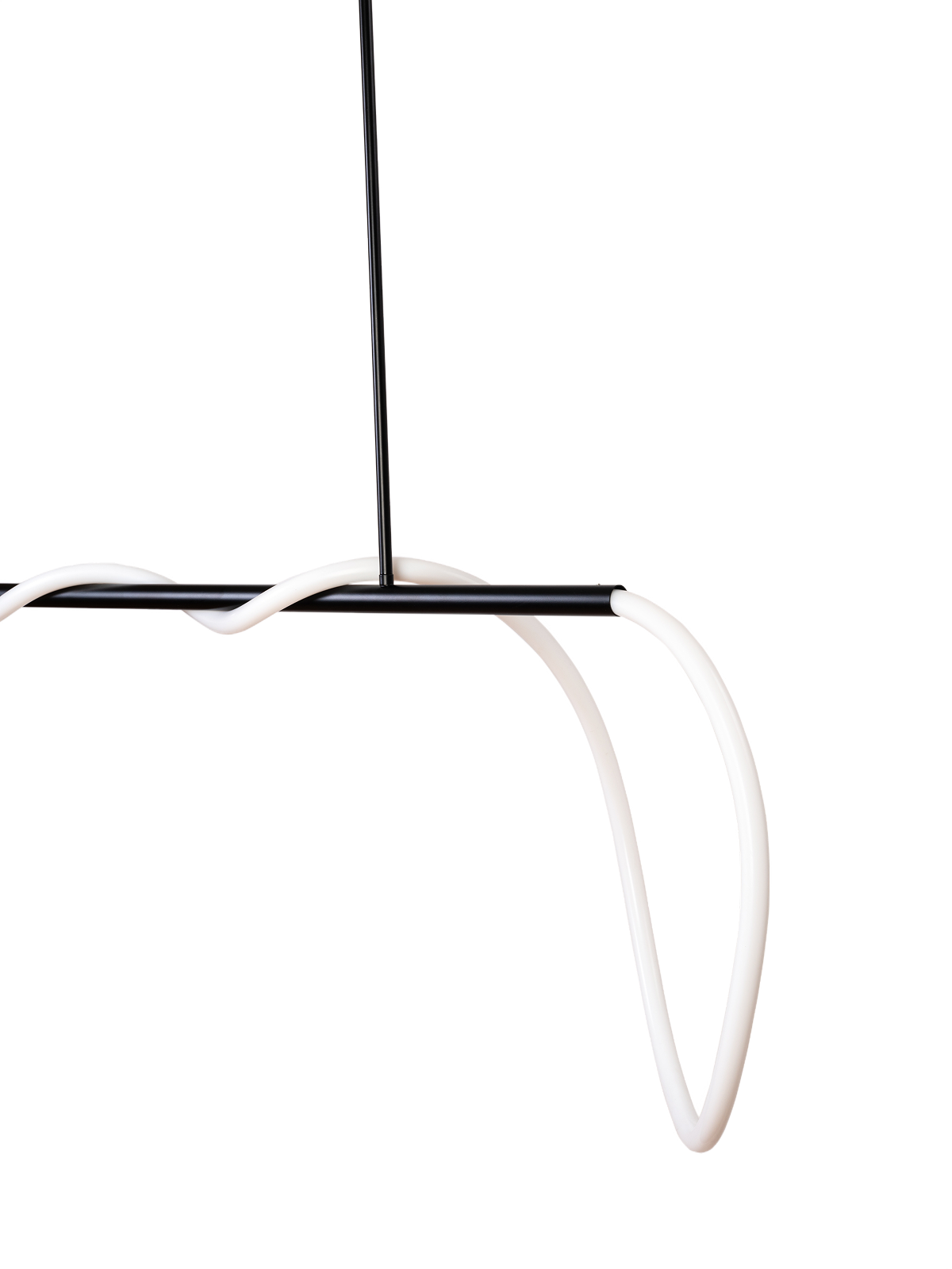 Изображение товара Светильник подвесной светодиодный Dismac lux Px-01 black 20 м² нейтральный белый свет цвет черный