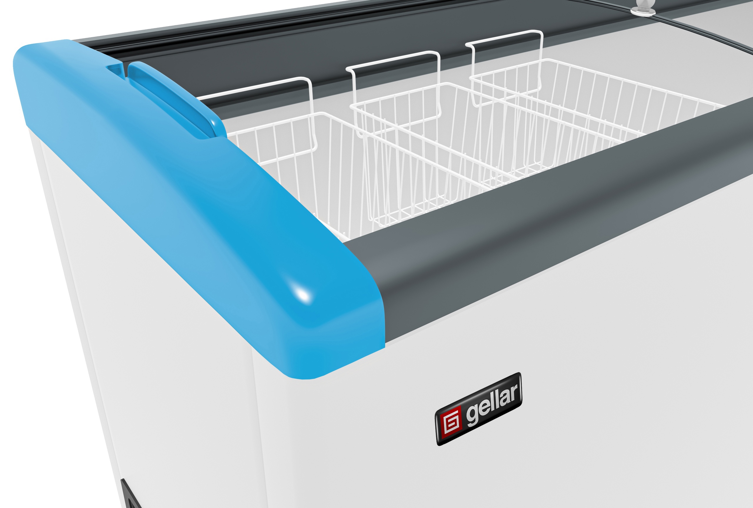 Изображение товара Морозильный ларь Gellar FG 700 E синий - 590 литров