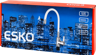 Смеситель для кухни Esko Coralli общая высота 40 см цвет хром/белый - 8